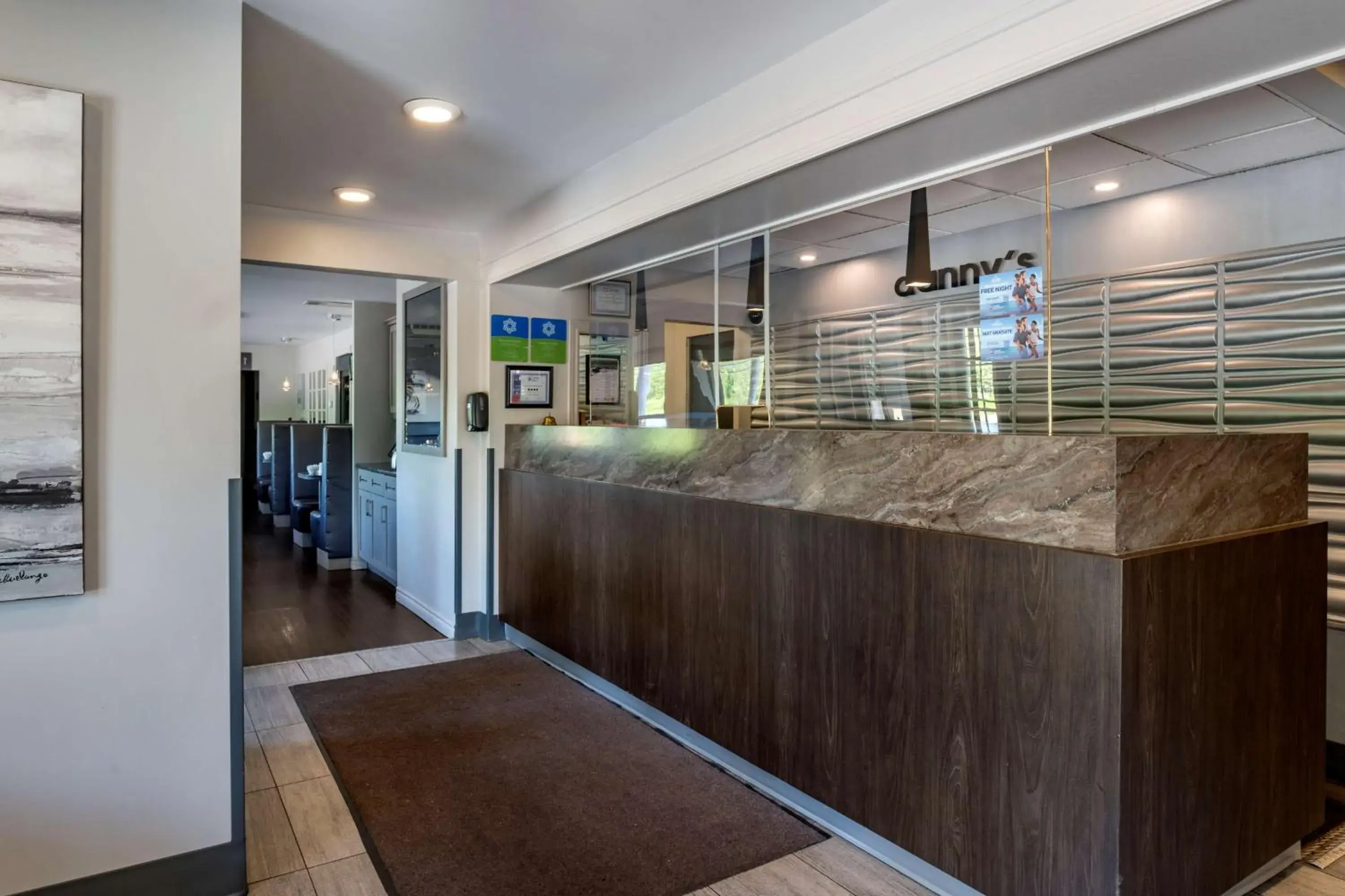 Lobby or reception in Dannys Hotel Suites; SureStay Collection by Best Western Lobby or reception in Dannys Hotel Suites; SureStay Collection by Best Western
