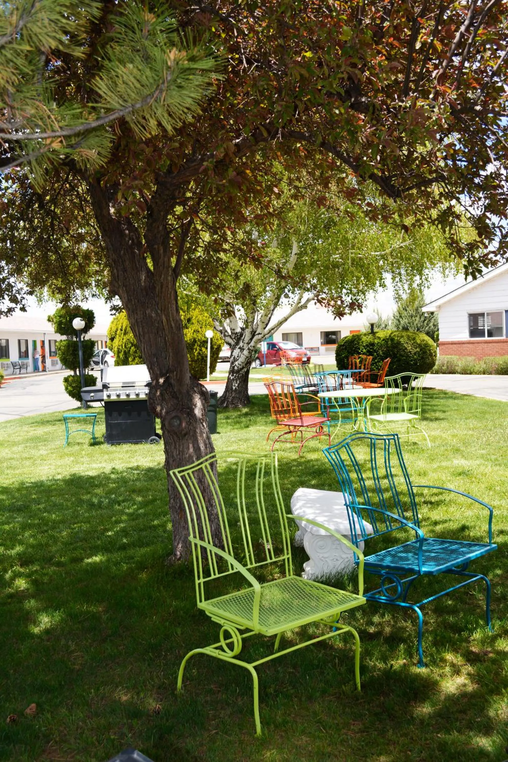 Garden in Retro Inn at Mesa Verde