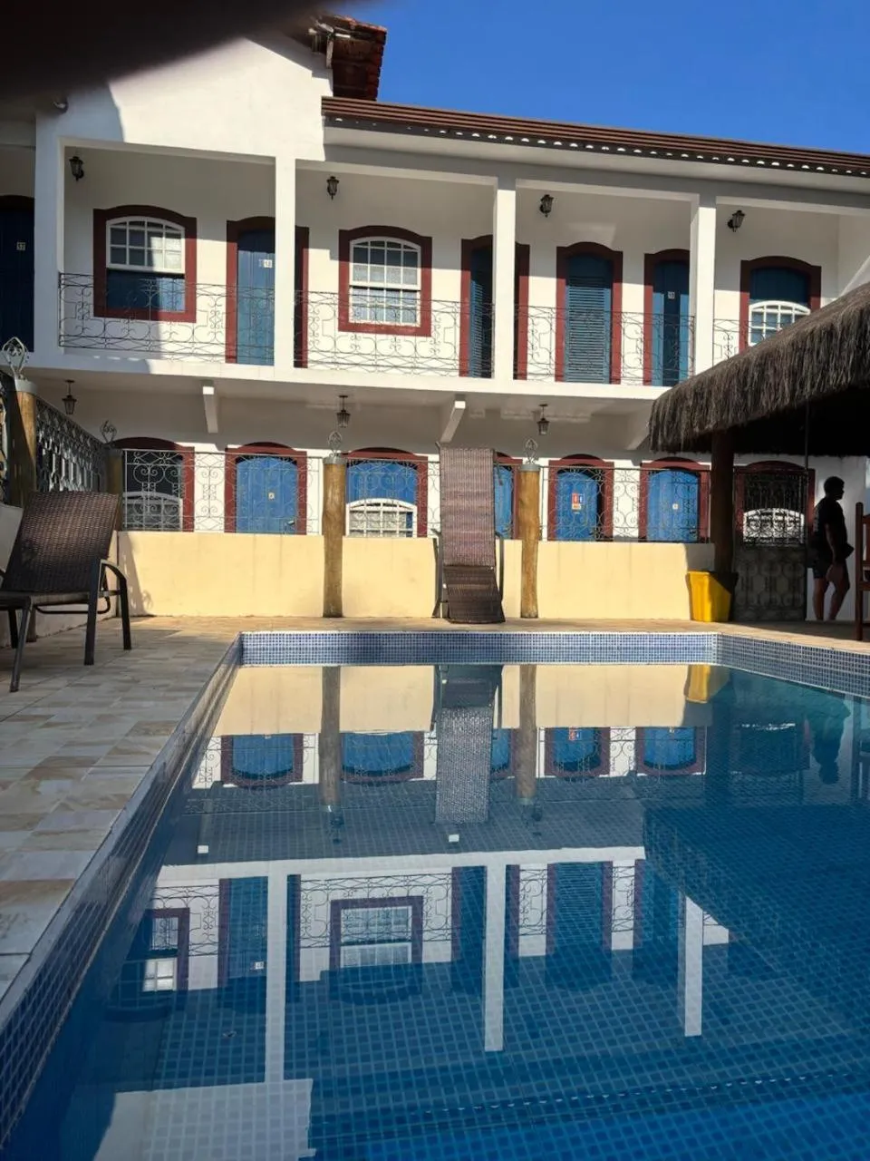 Patio in Pousada Lua Clara
