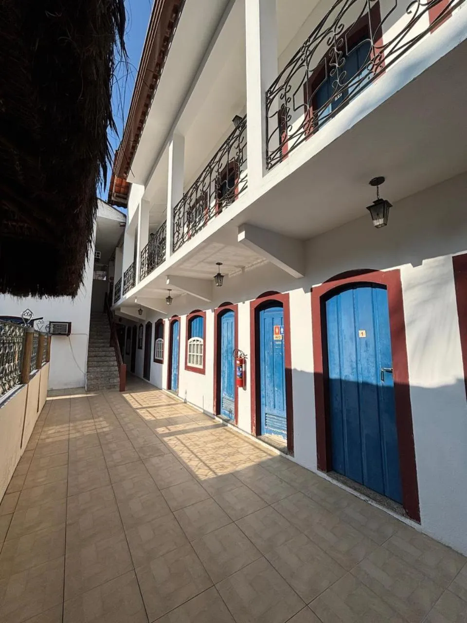Property building in Pousada Lua Clara