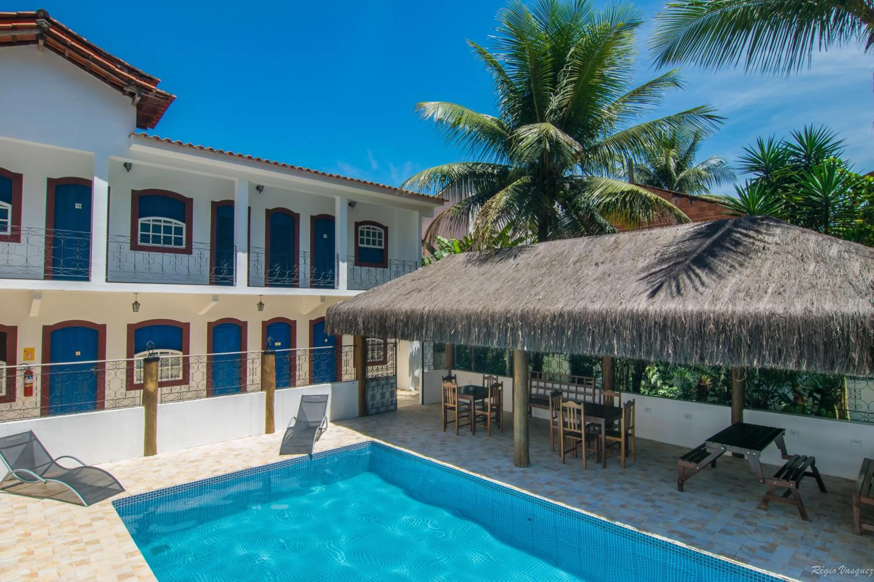 Property building in Pousada Lua Clara