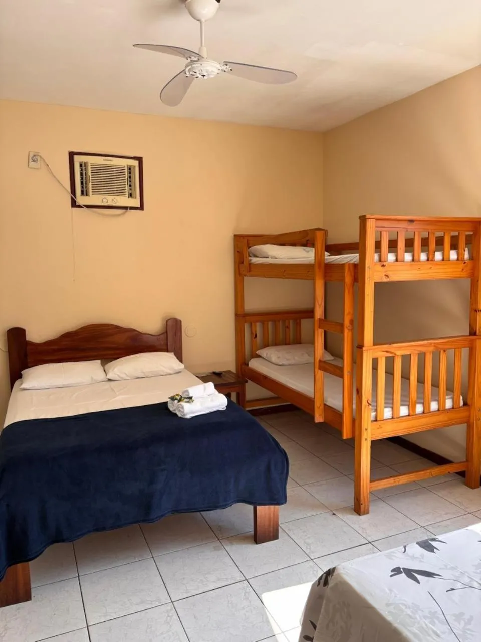 Bed in Pousada Lua Clara