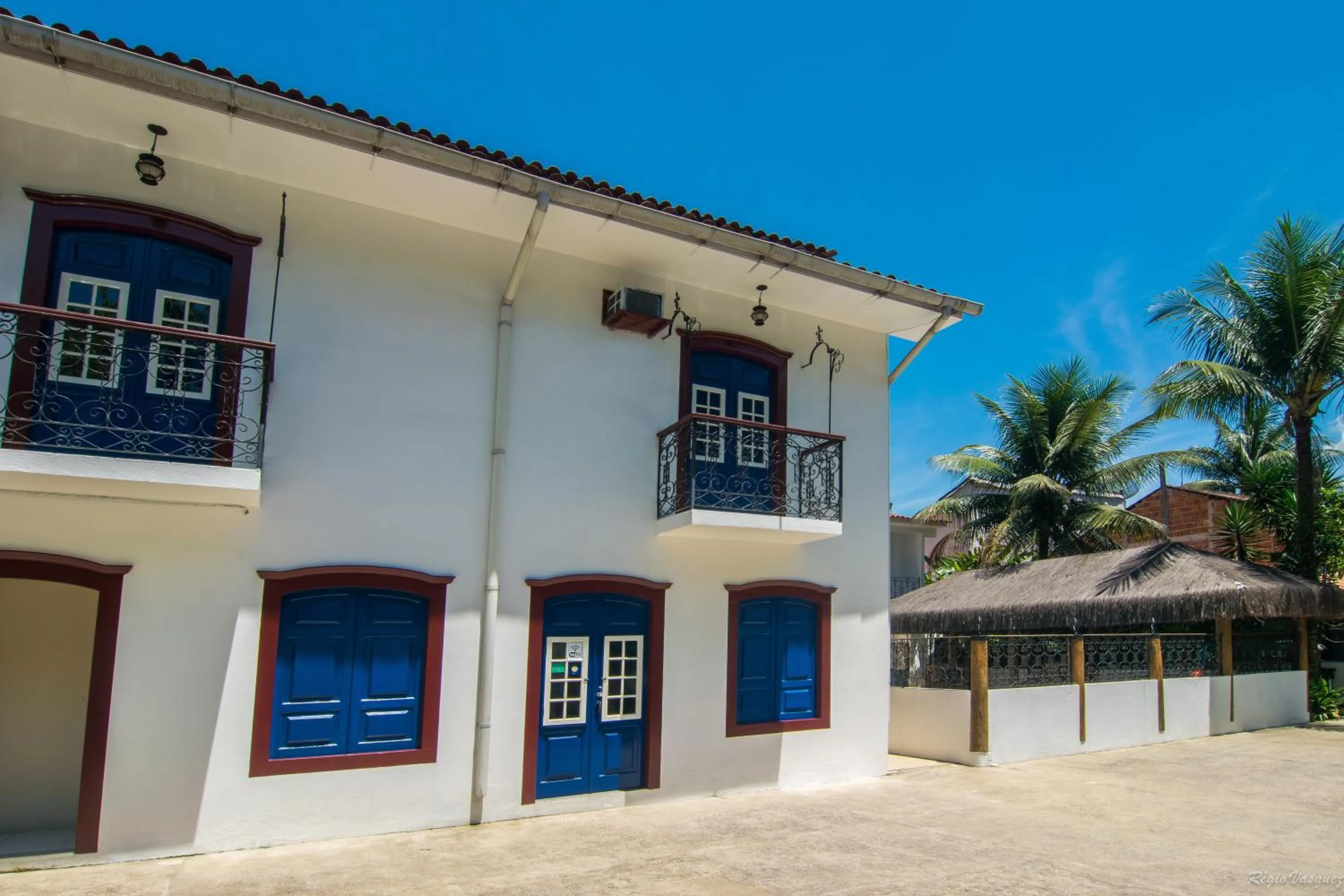 Property building in Pousada Lua Clara