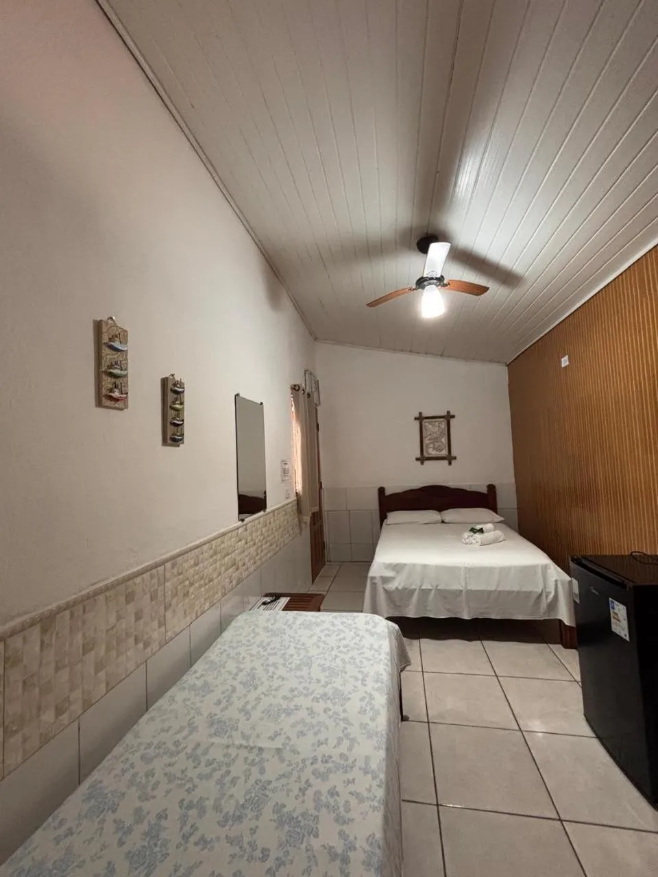 Bed in Pousada Lua Clara