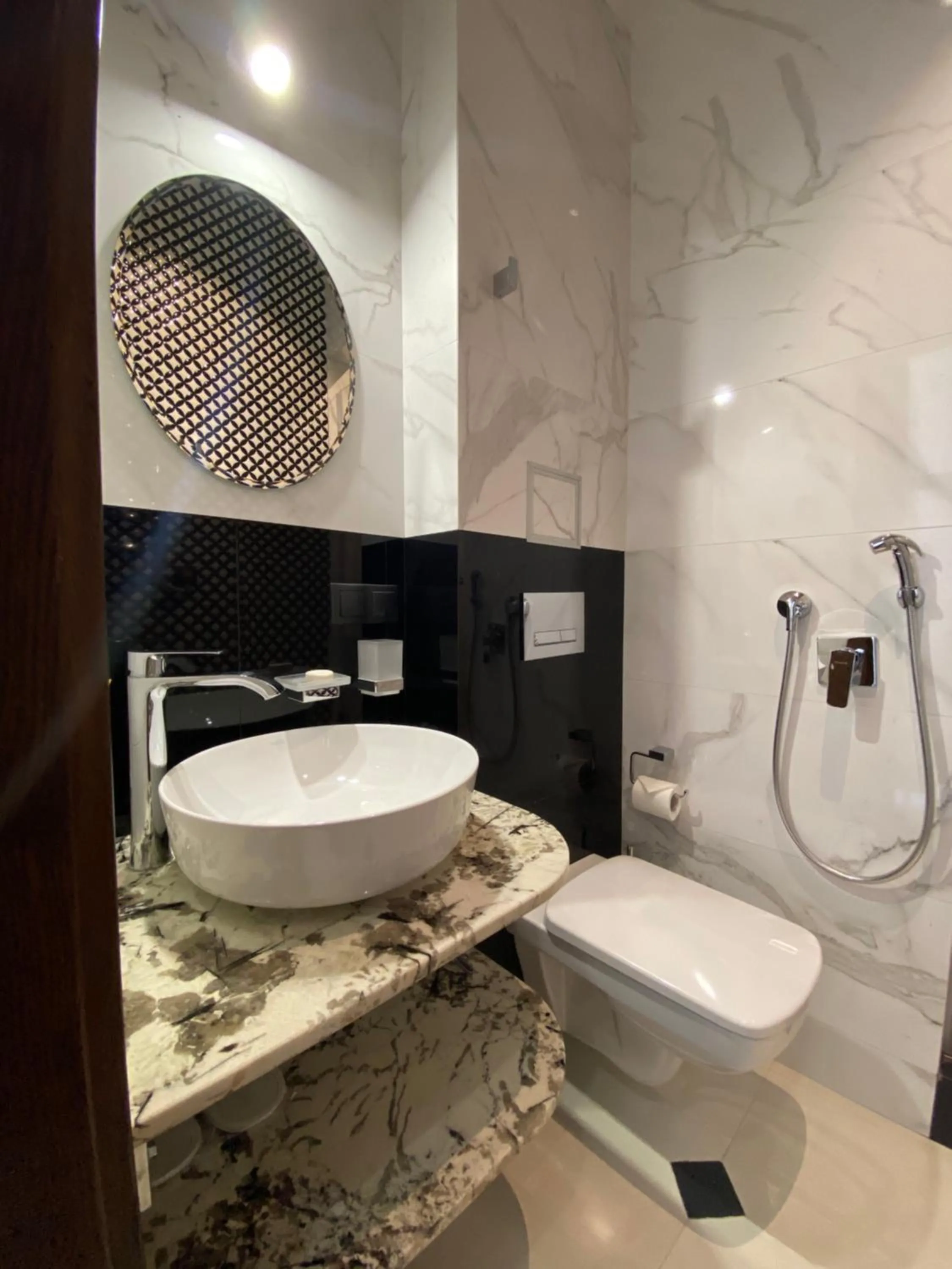Bathroom in ArtApart Vozdvigenka