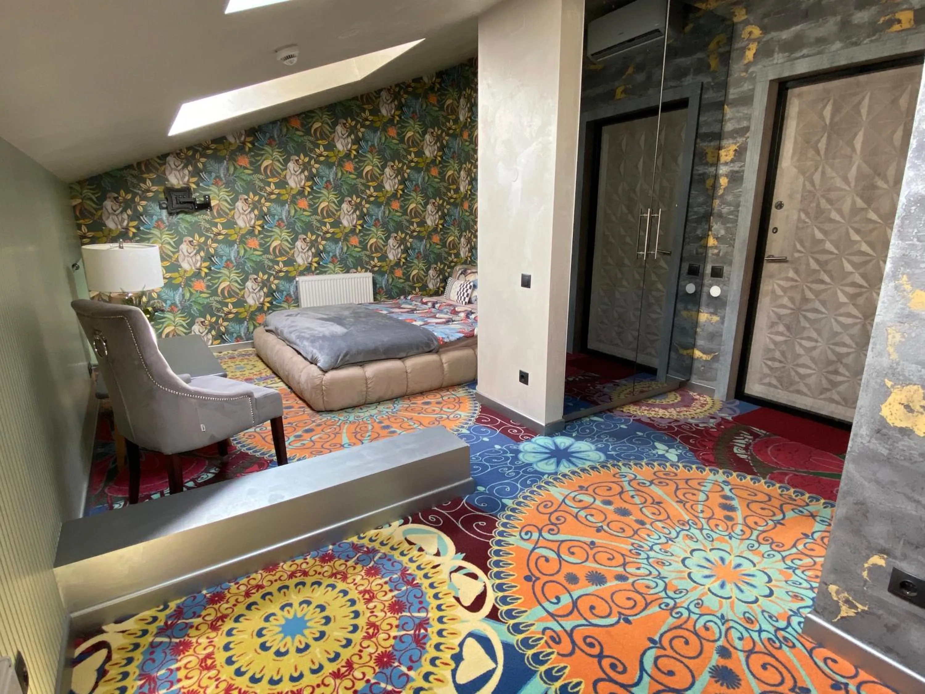 Photo of the whole room, Bed in ArtApart Vozdvigenka