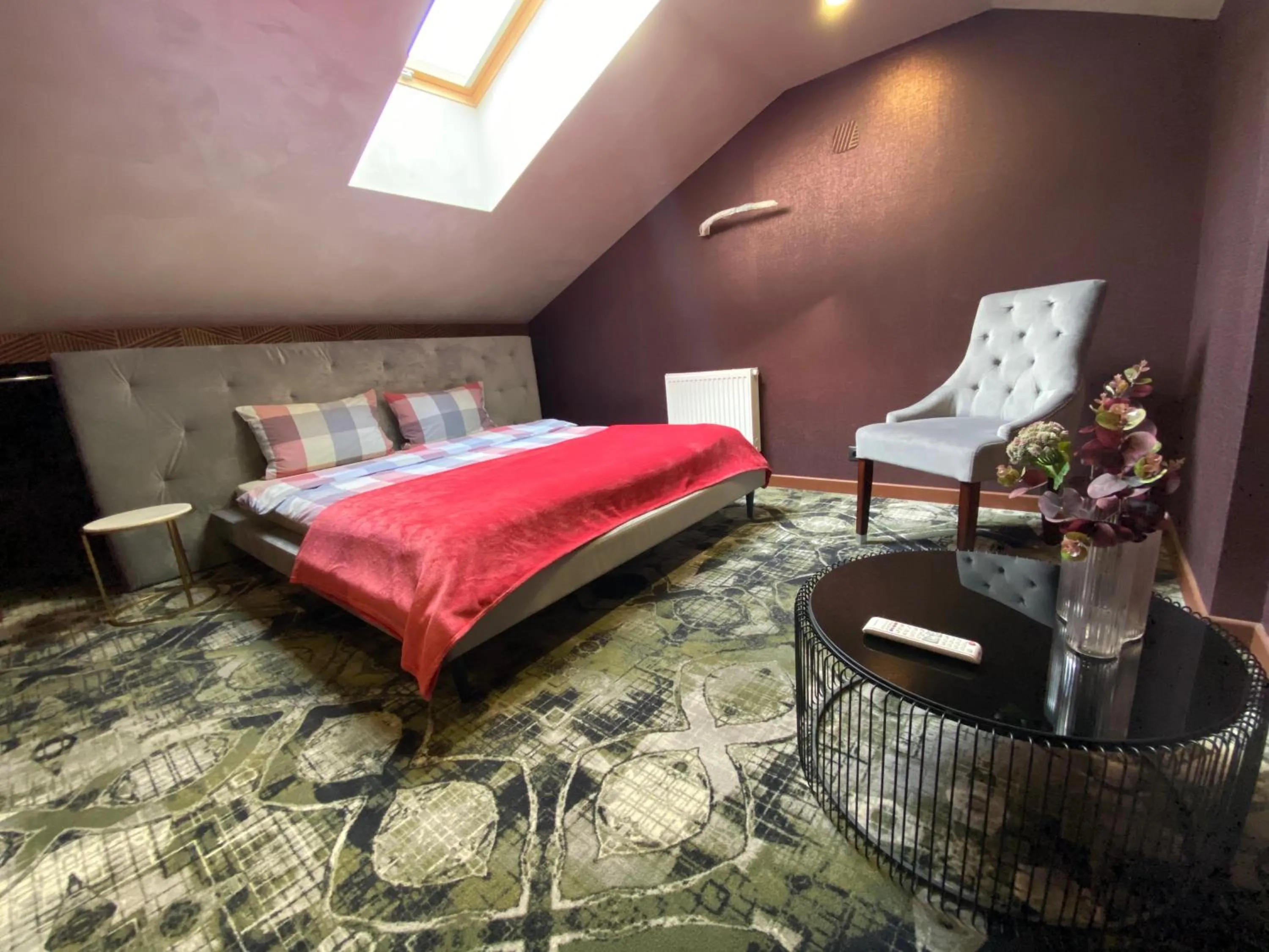 Bedroom, Bed in ArtApart Vozdvigenka