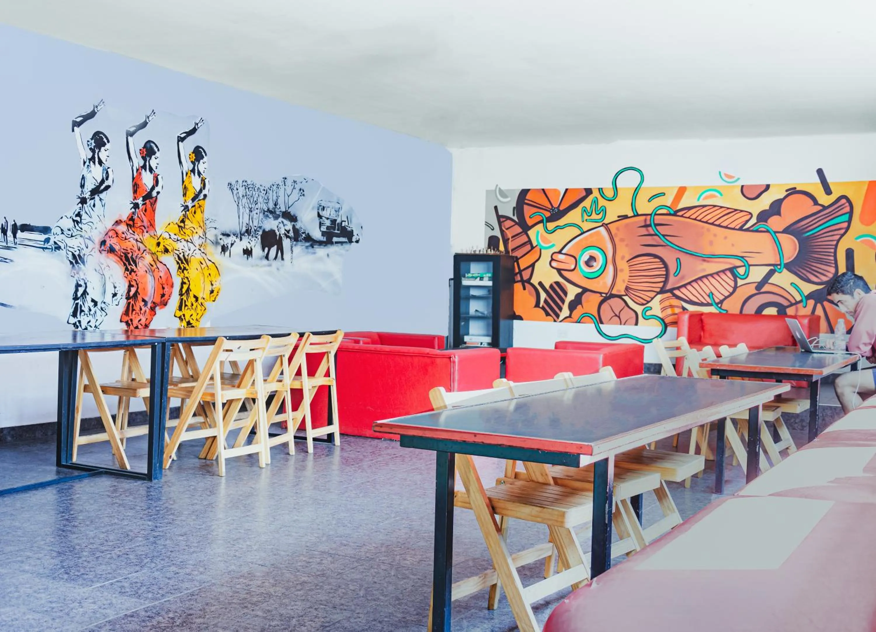 Lounge or bar in Art Factory San Telmo