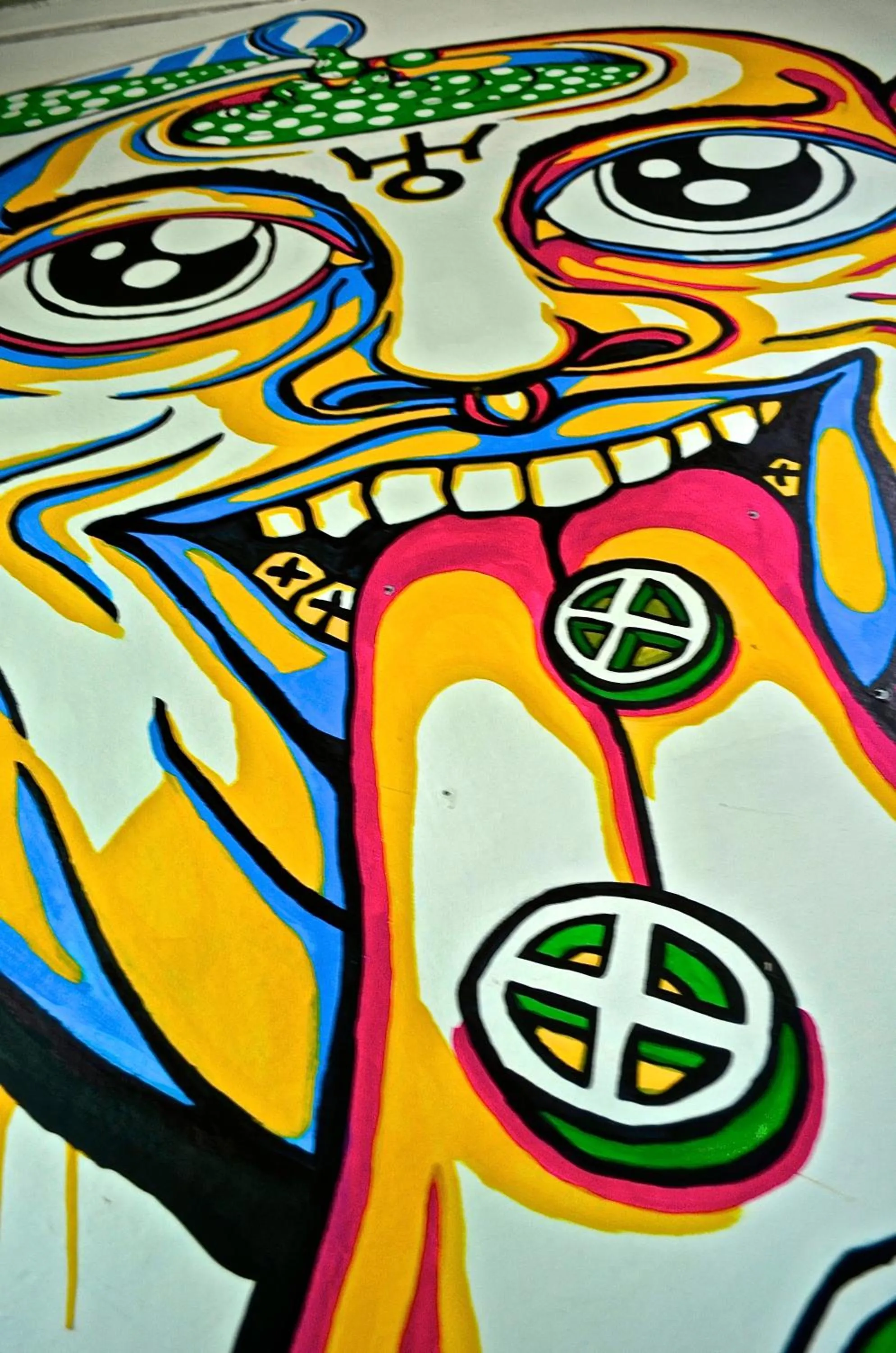 Decorative detail in Art Factory San Telmo