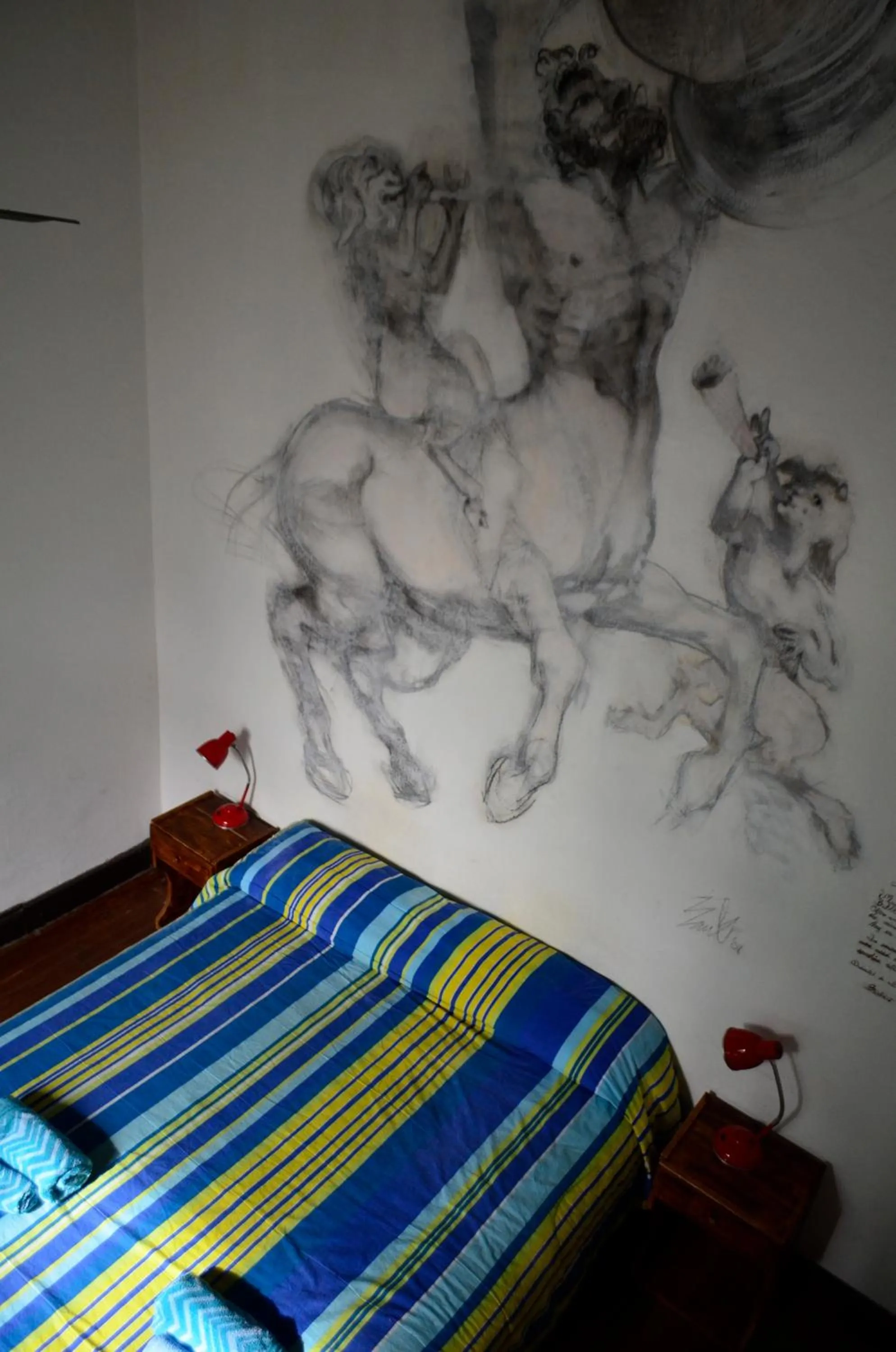 Bed in Art Factory San Telmo