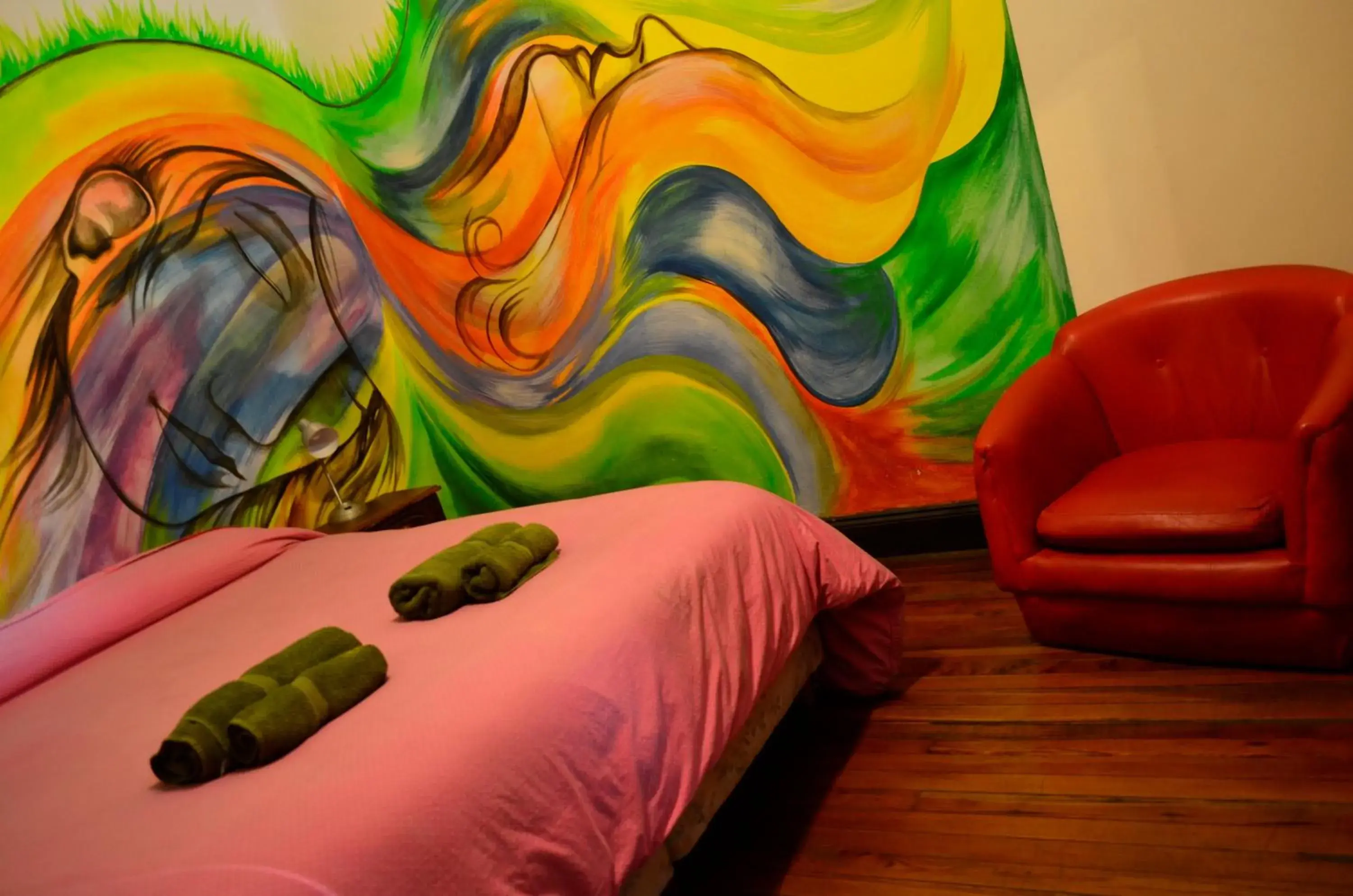 Double or Twin Room with Shared Bathroom in Art Factory San Telmo Double or Twin Room with Shared Bathroom in Art Factory San Telmo
