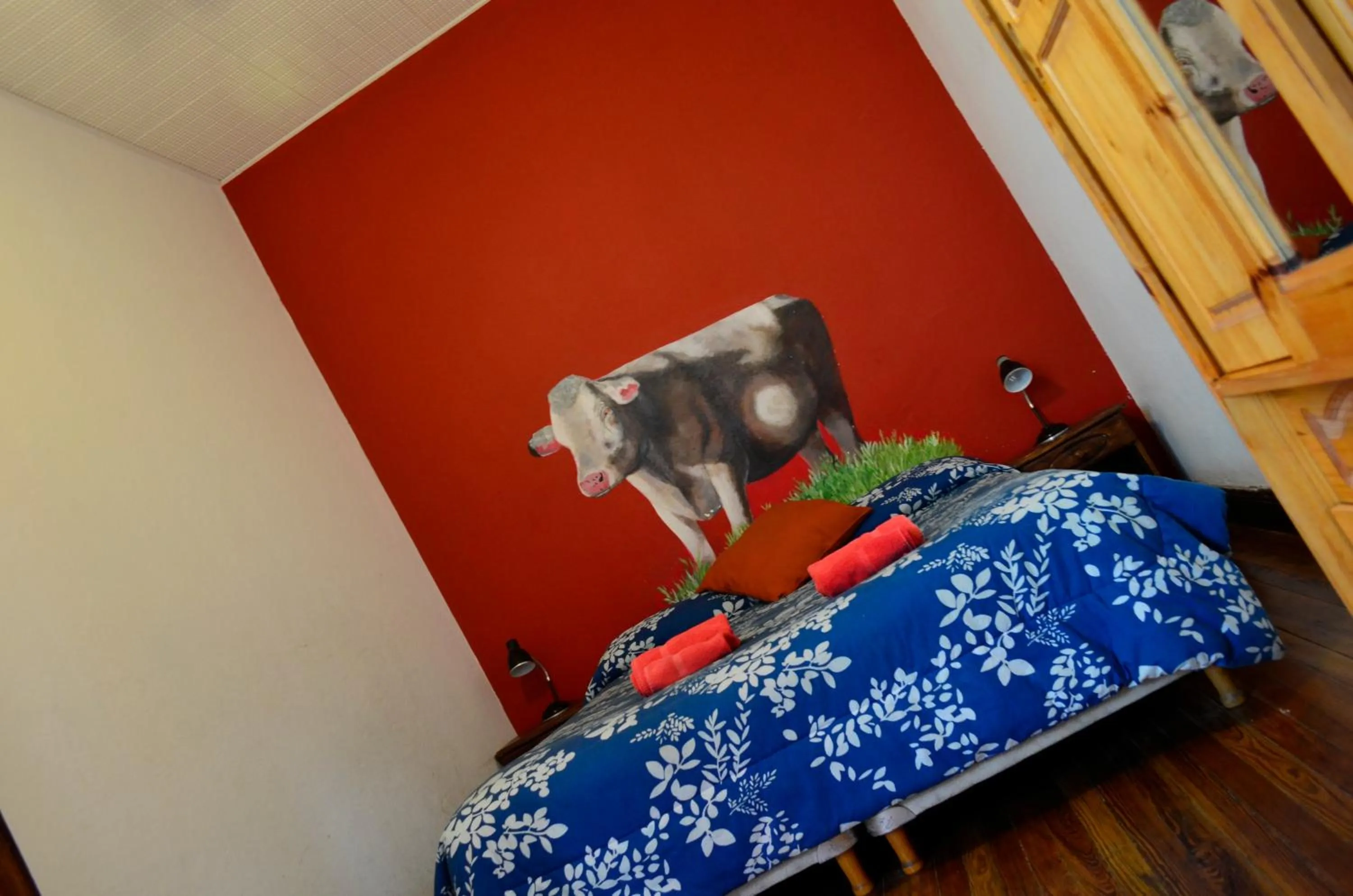 Bathroom, Bed in Art Factory San Telmo