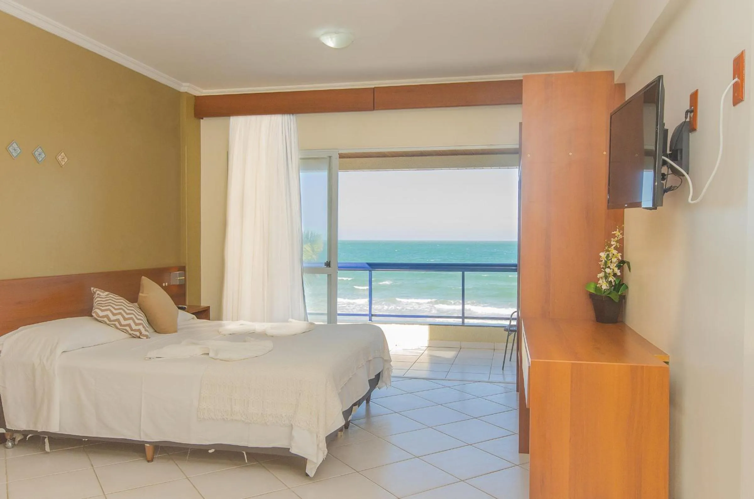 Sea view, Bed in Pousada Garatéia