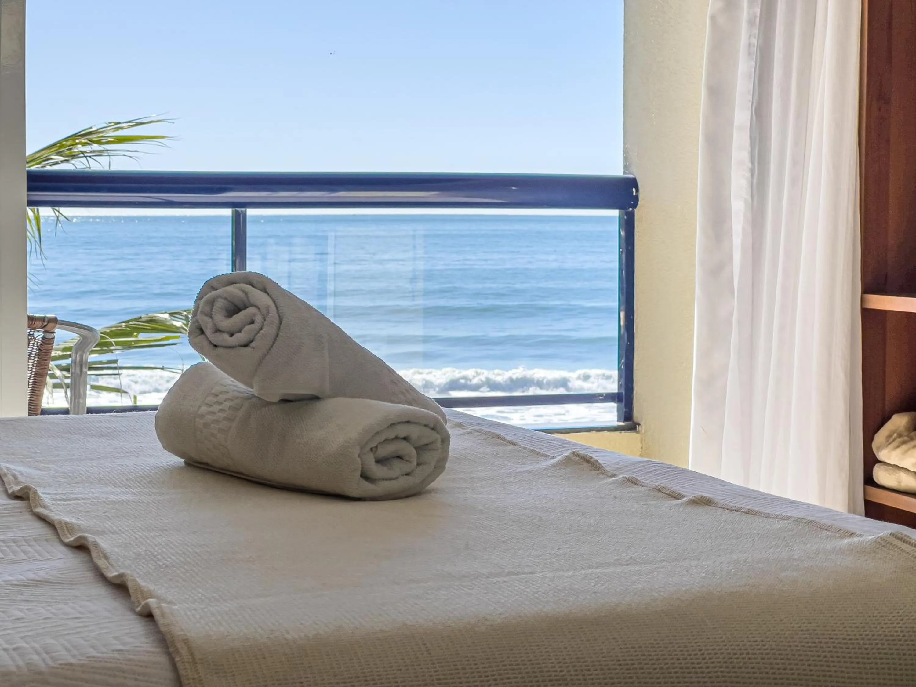 Bed in Pousada Garatéia