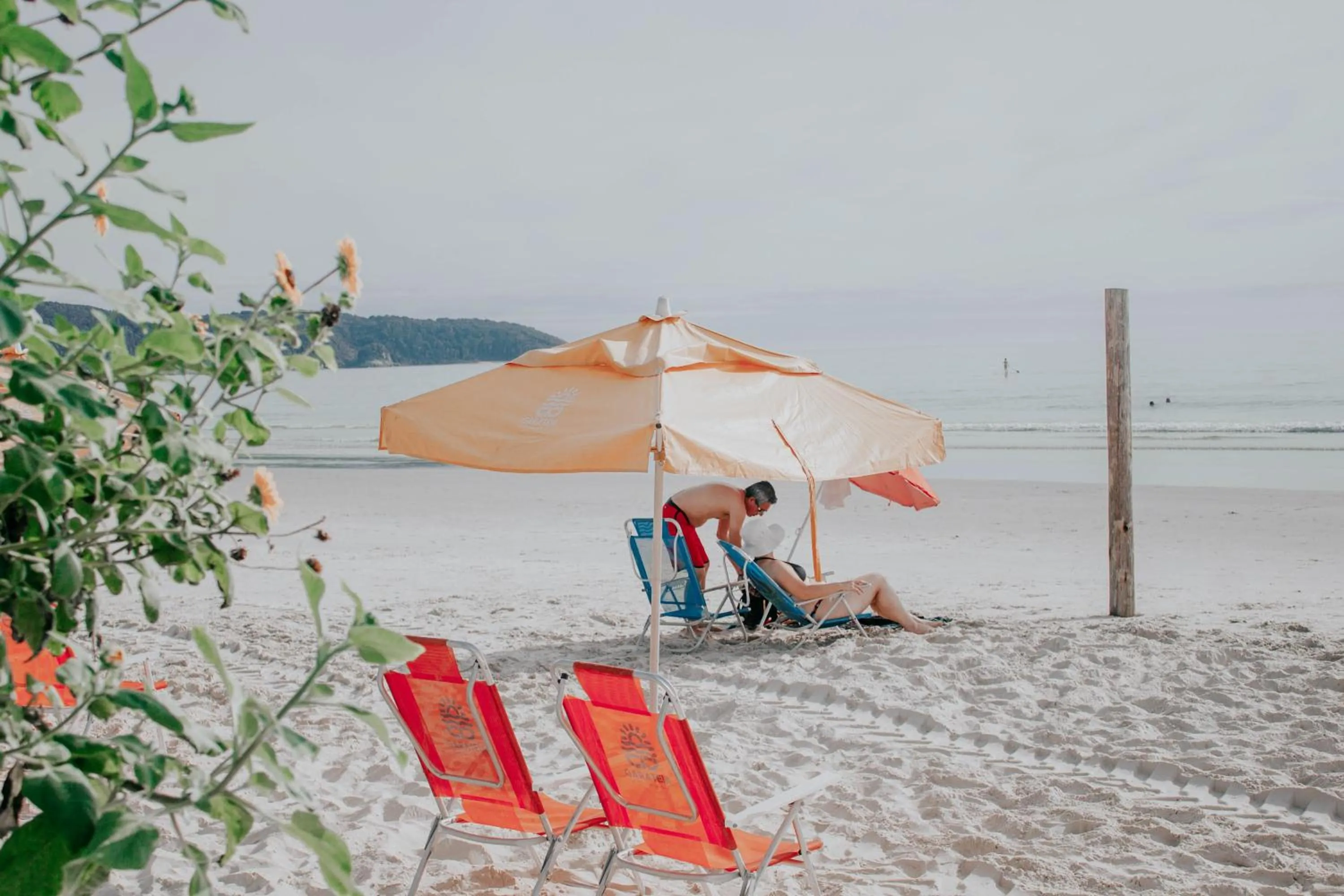 Beach in Pousada Garatéia