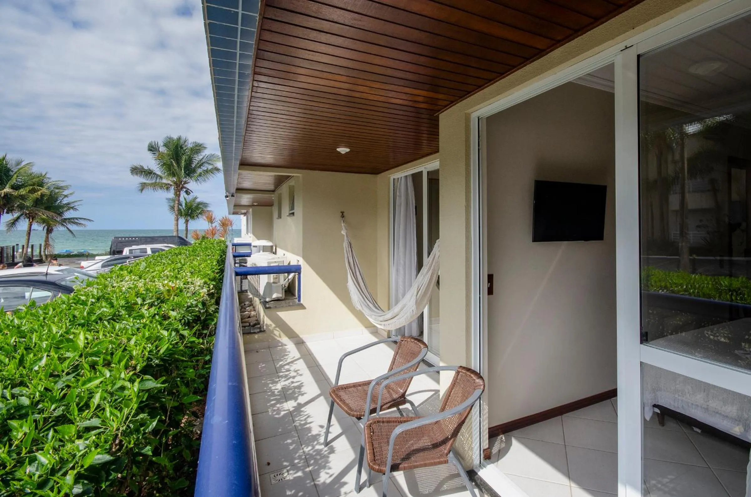 Balcony/Terrace in Pousada Garatéia