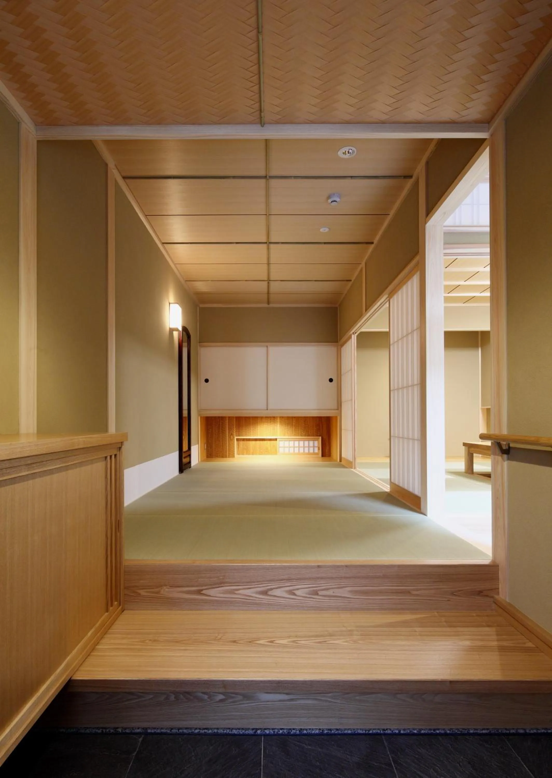 Facade/entrance, Bed in Kyoyado Usagi