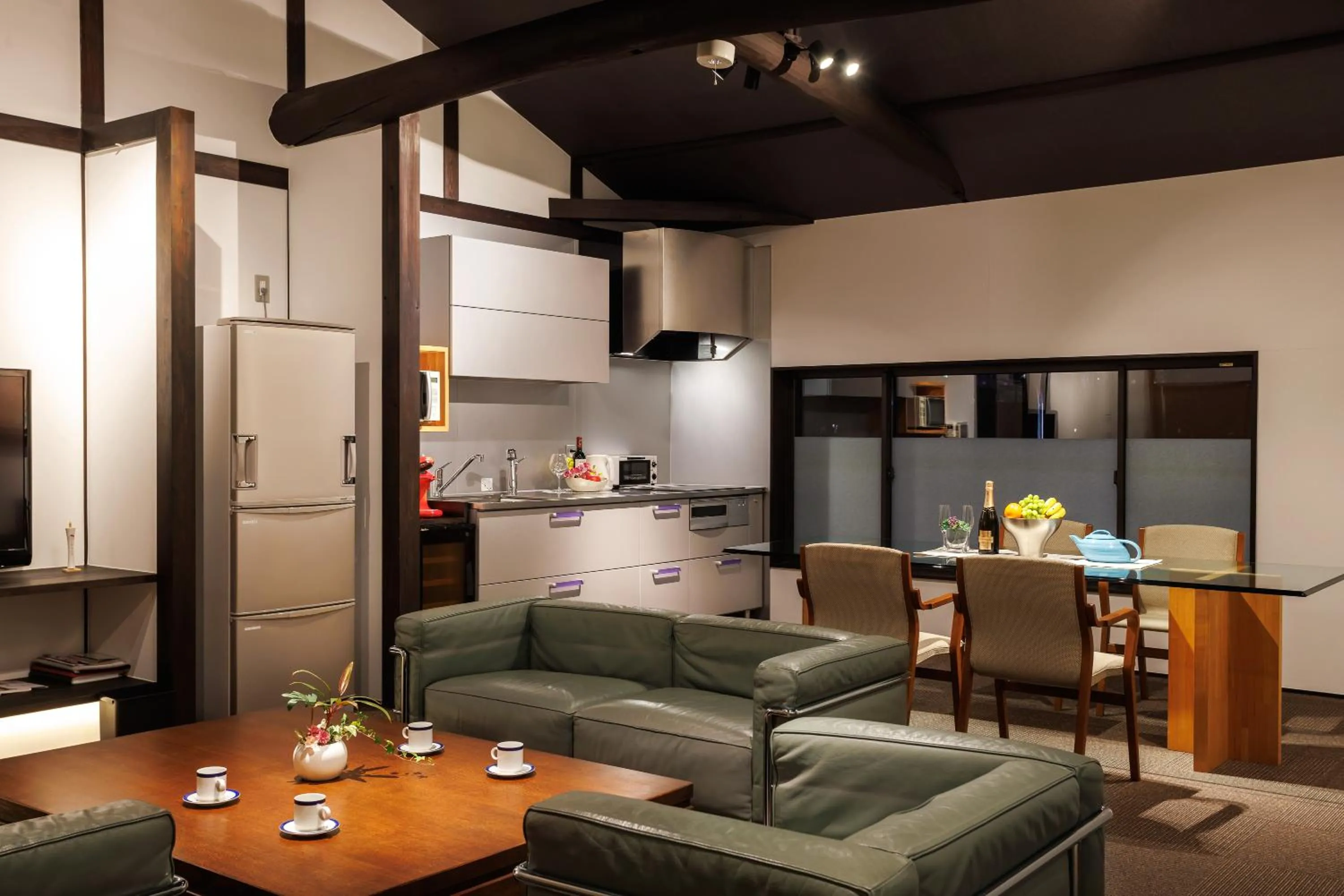 Living room in Kyoyado Usagi