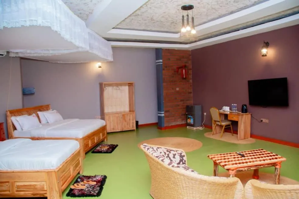 Bed in Asmorein Hotel