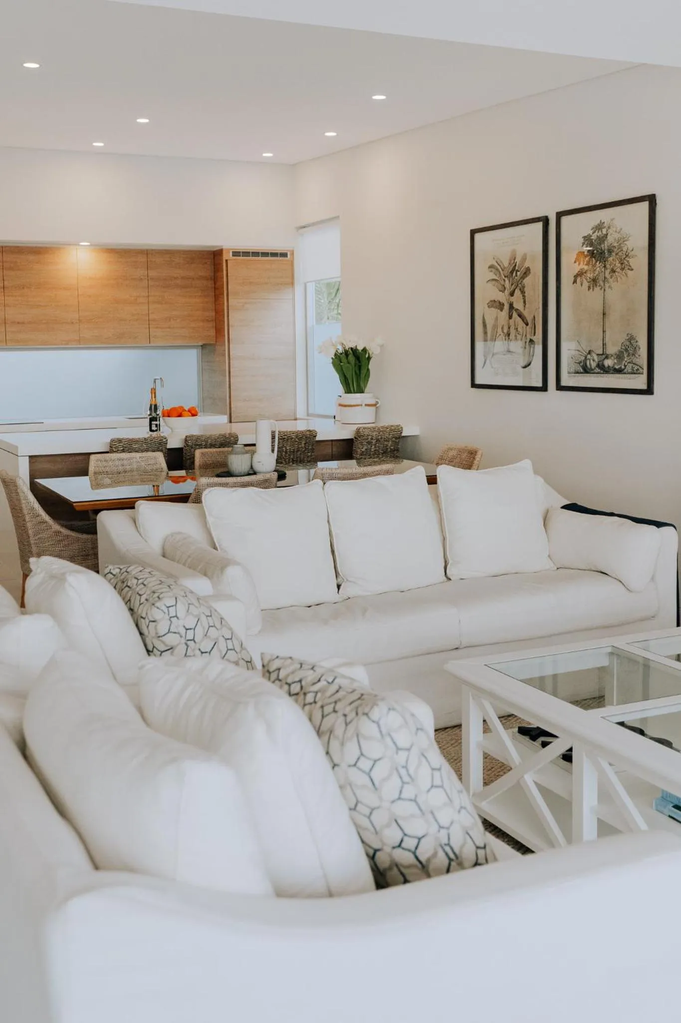 Living room in The Rise Noosa