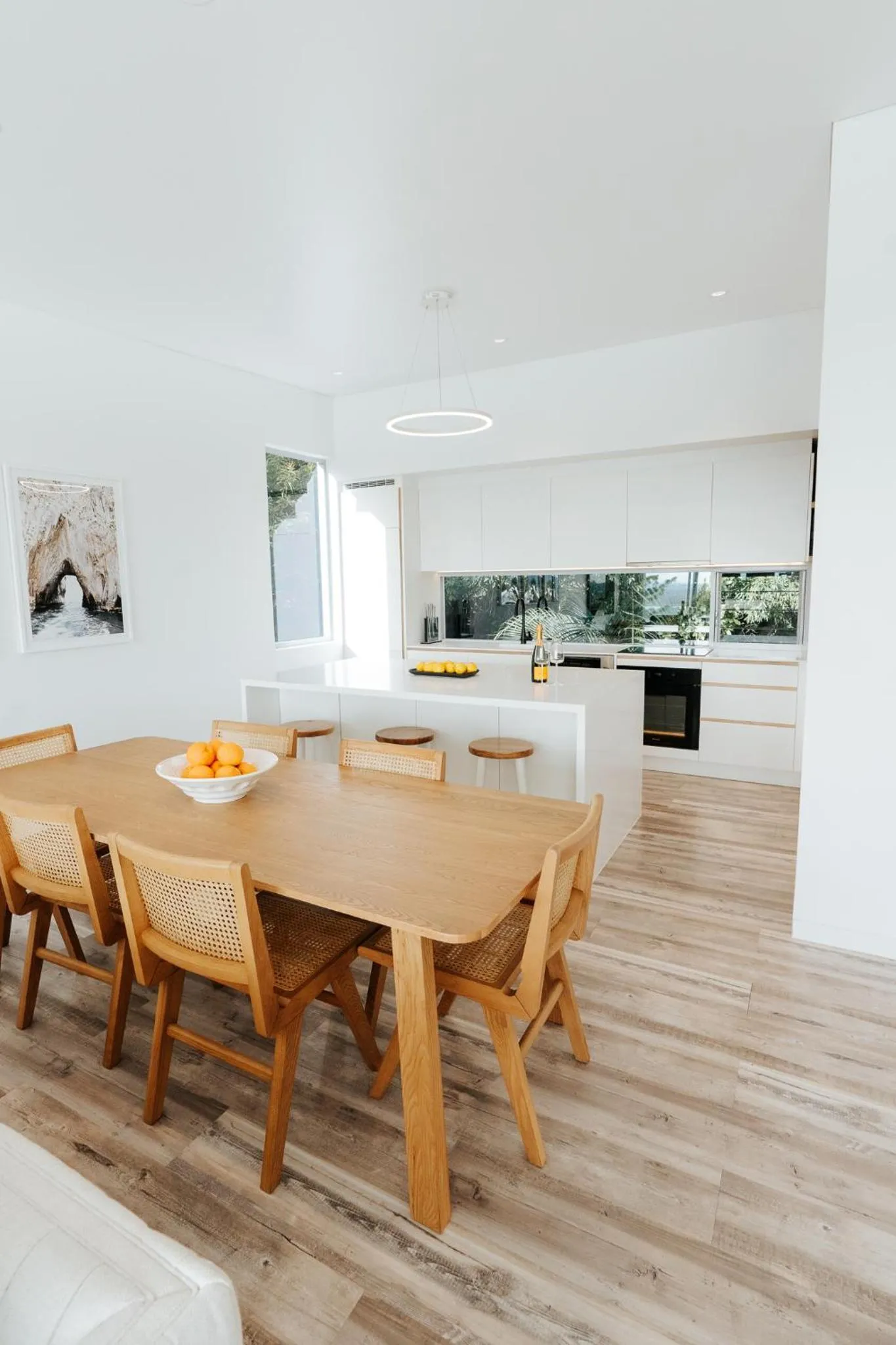 Dining area in The Rise Noosa