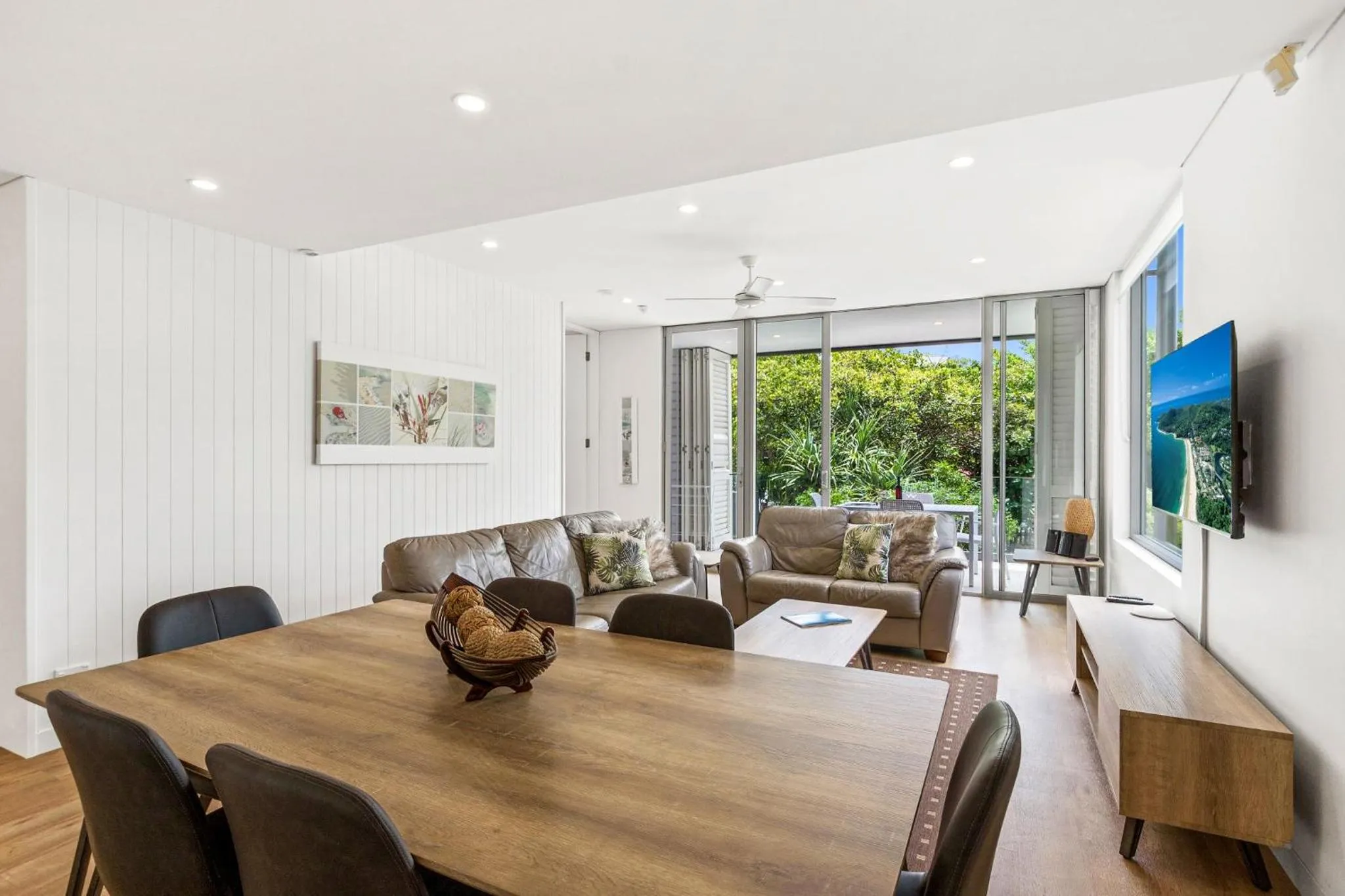 Living room in The Rise Noosa
