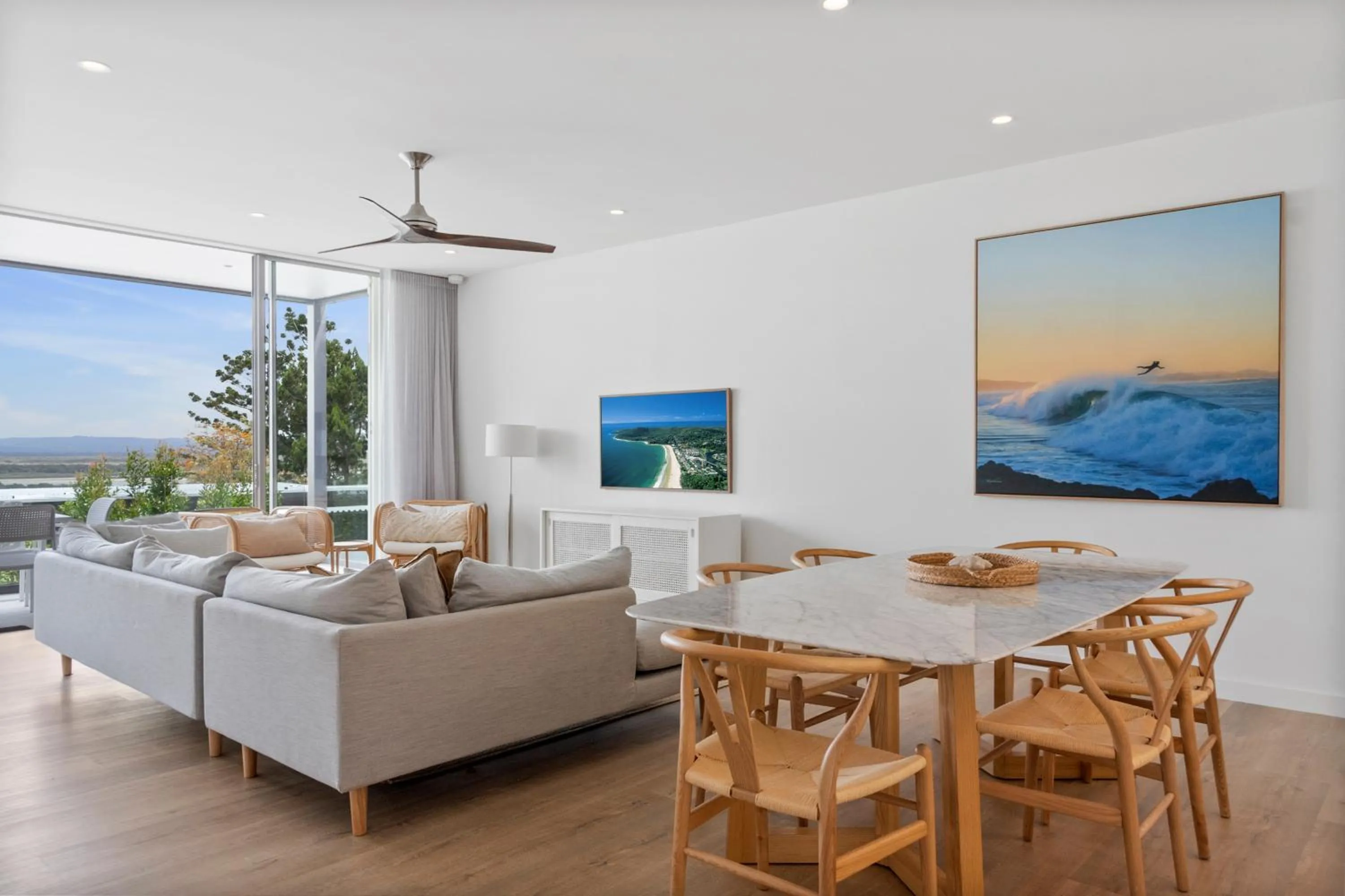 Natural landscape in The Rise Noosa