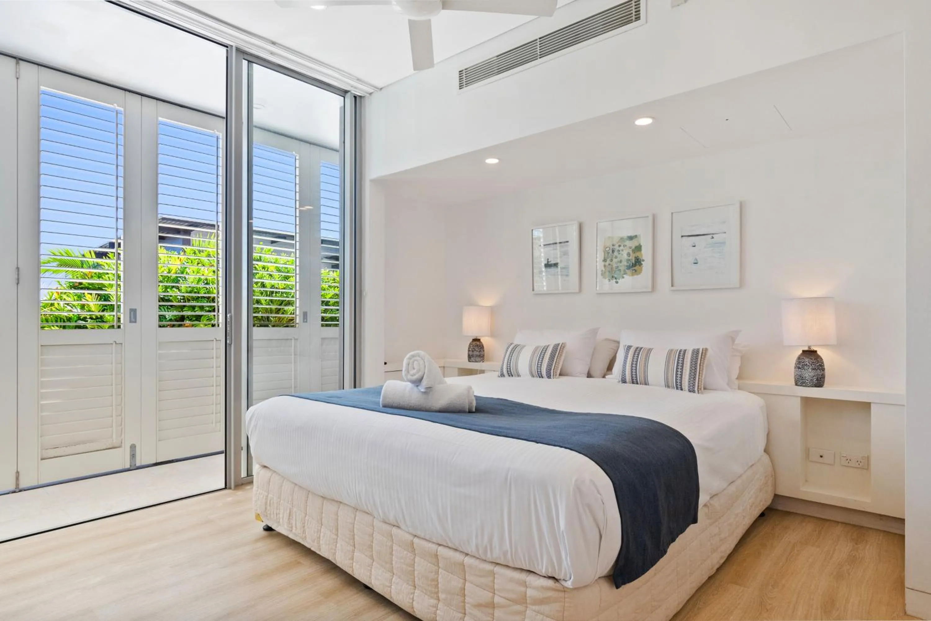 Bedroom, Bed in The Rise Noosa