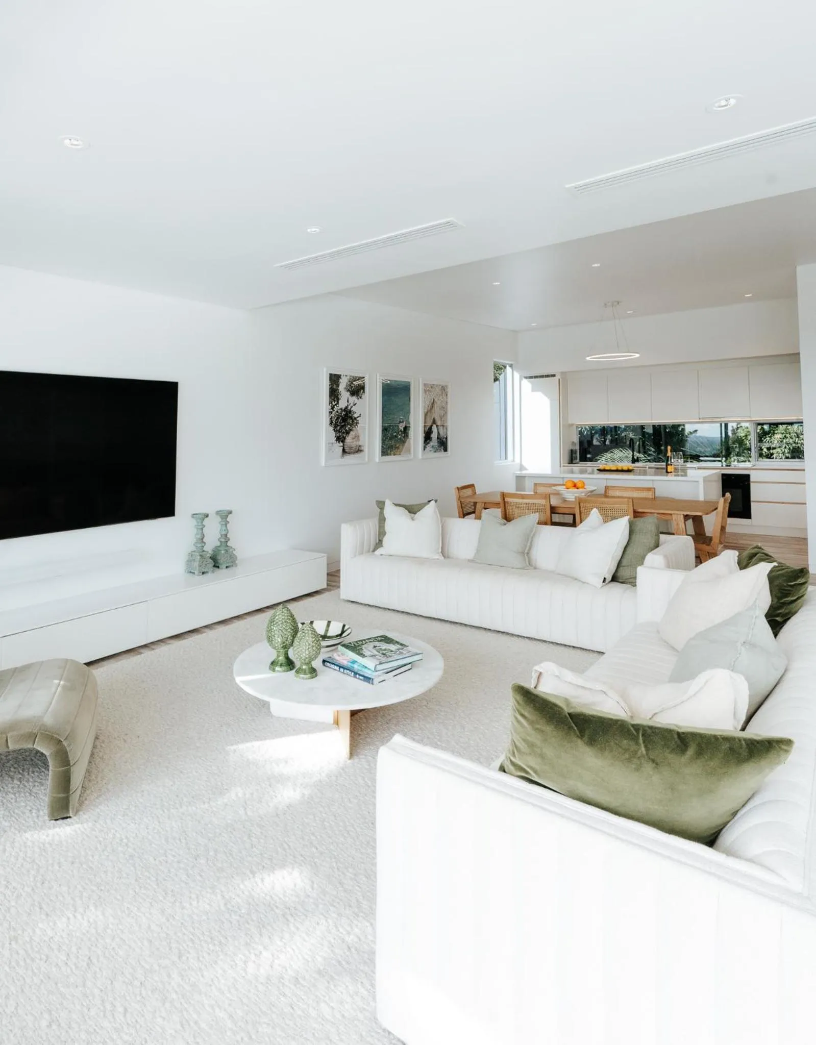 Living room in The Rise Noosa