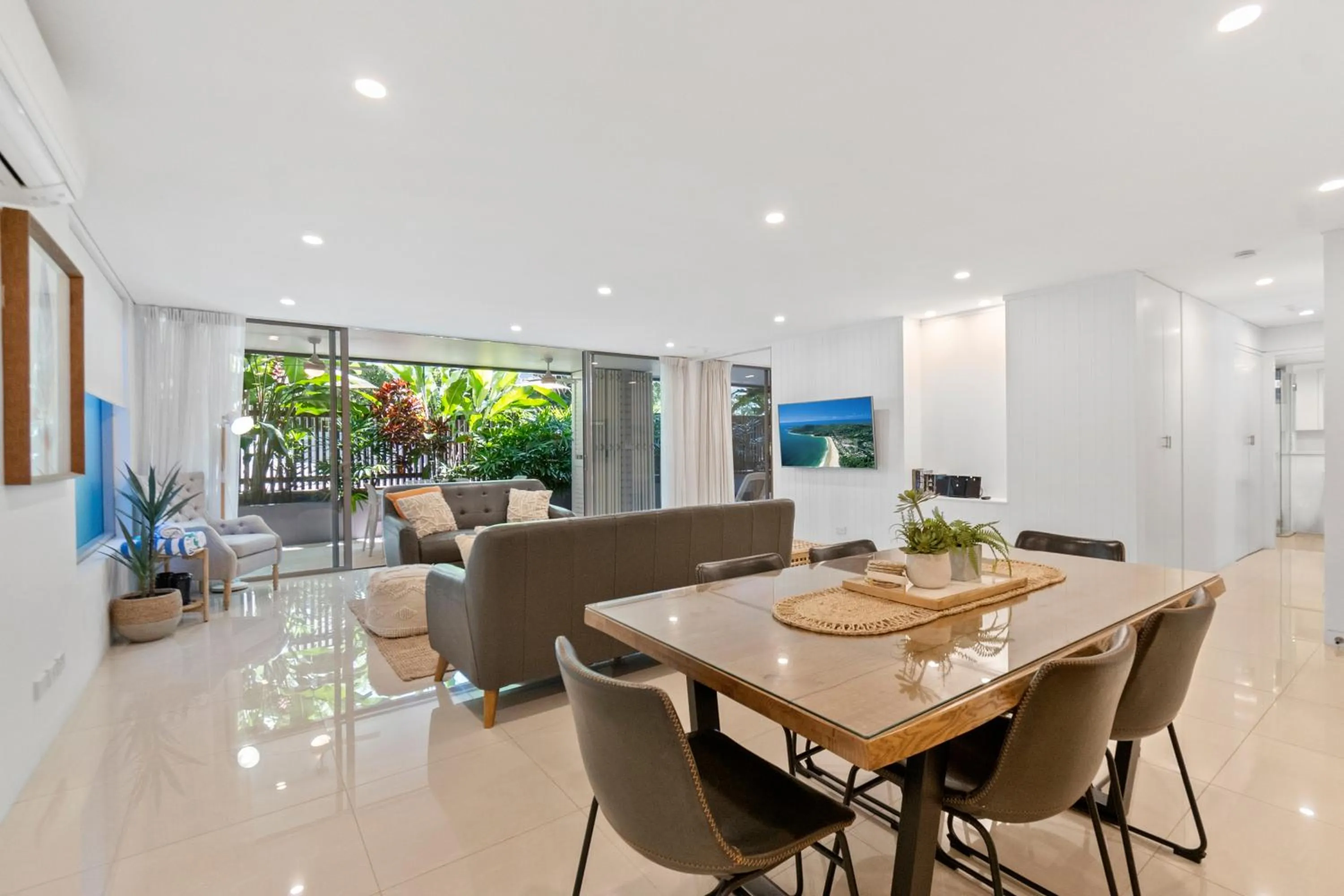 Living room in The Rise Noosa