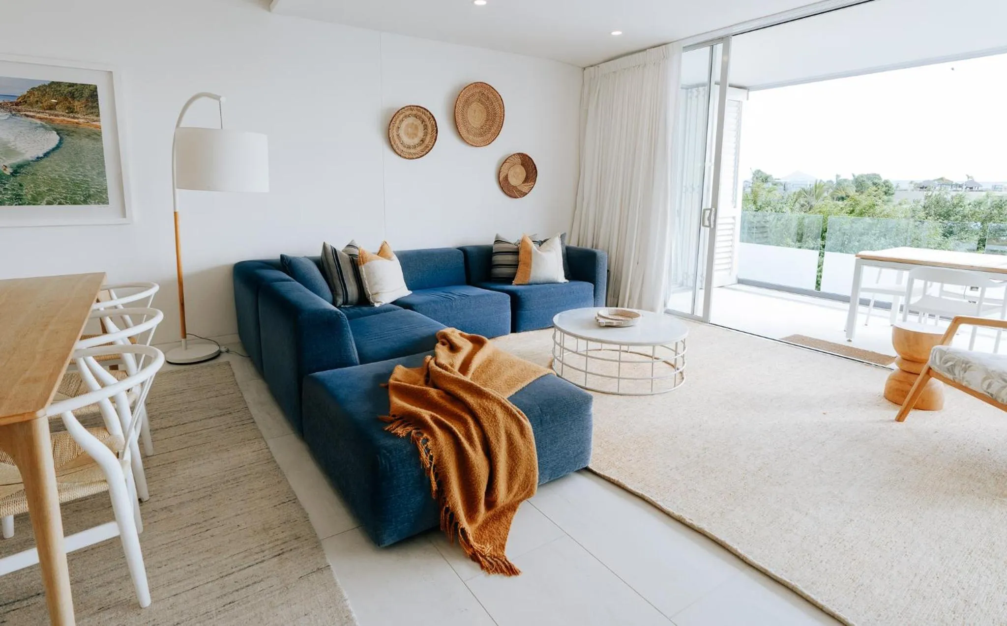 Living room in The Rise Noosa