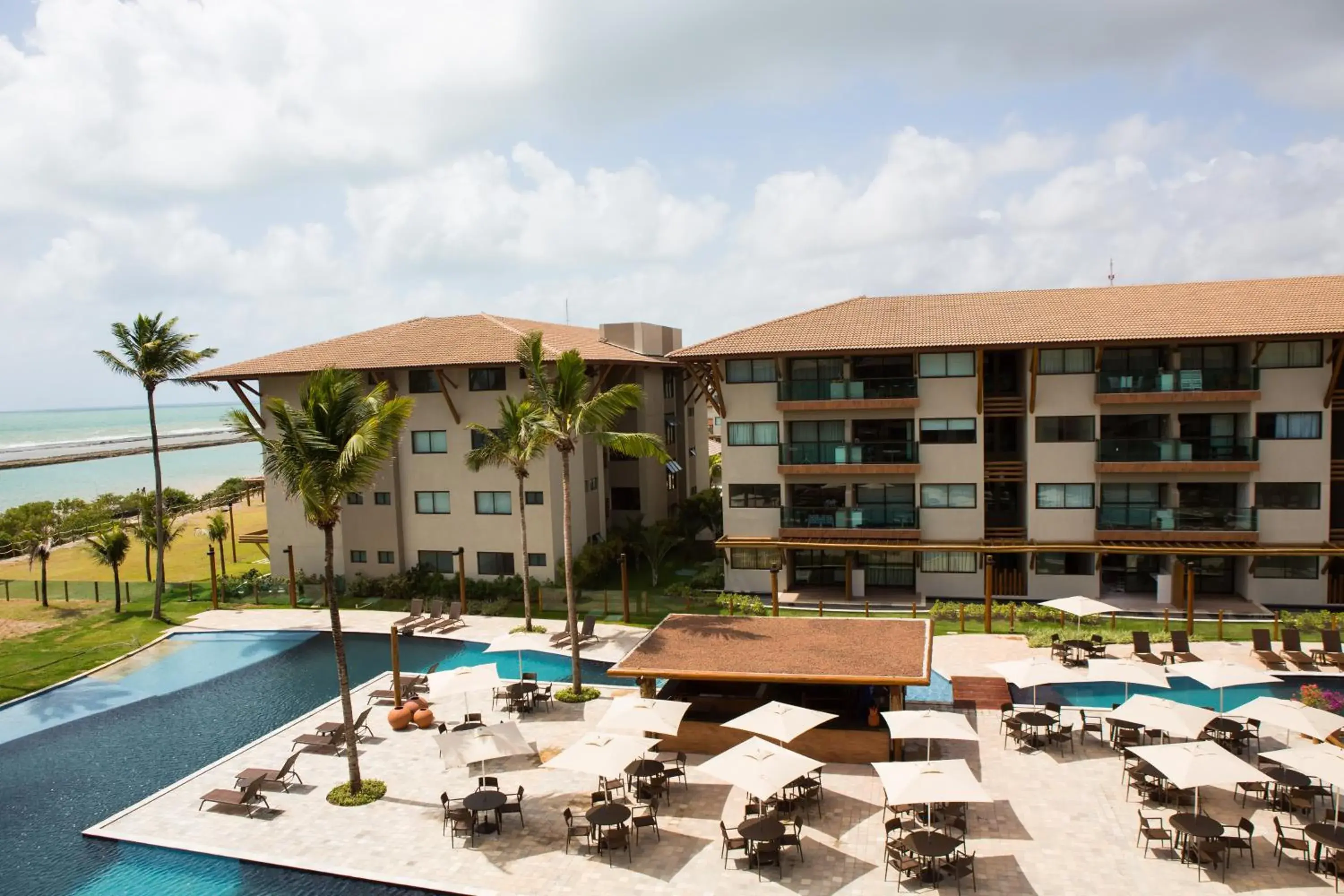 Property building in Samoa Beach Resort Property building in Samoa Beach Resort