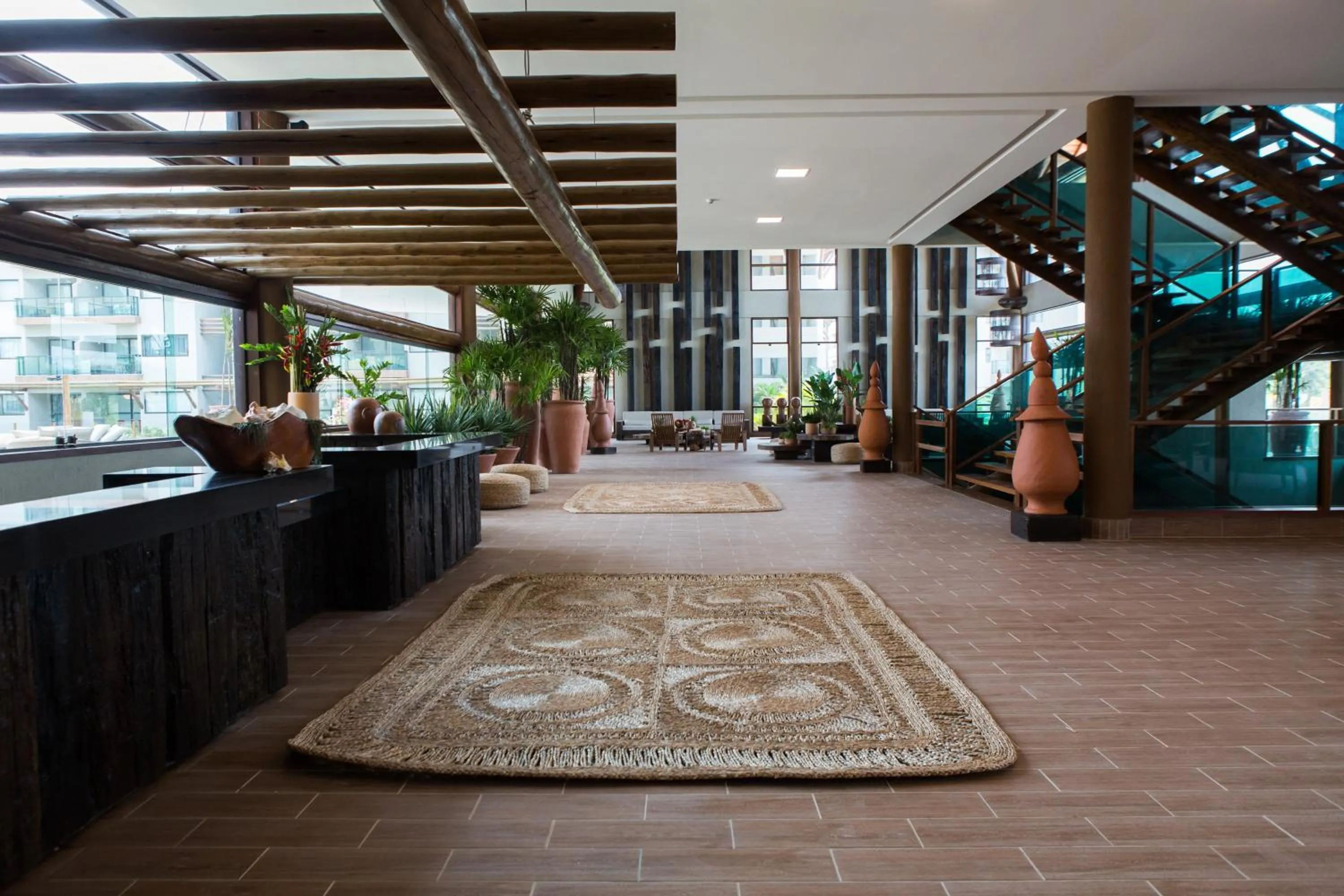 Lobby or reception in Samoa Beach Resort