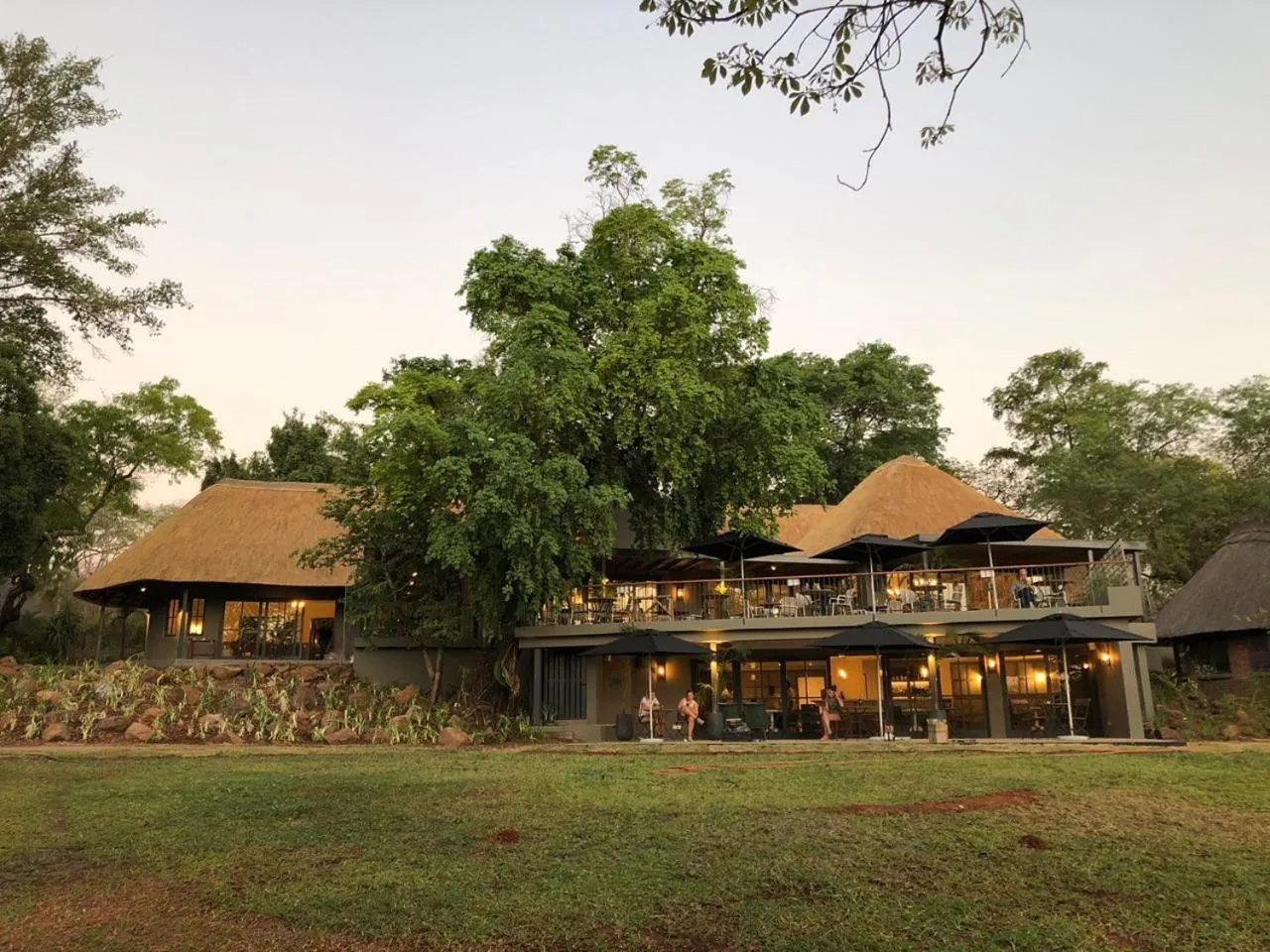 Property building in Anantara Stanley & Livingstone Victoria Falls Hotel