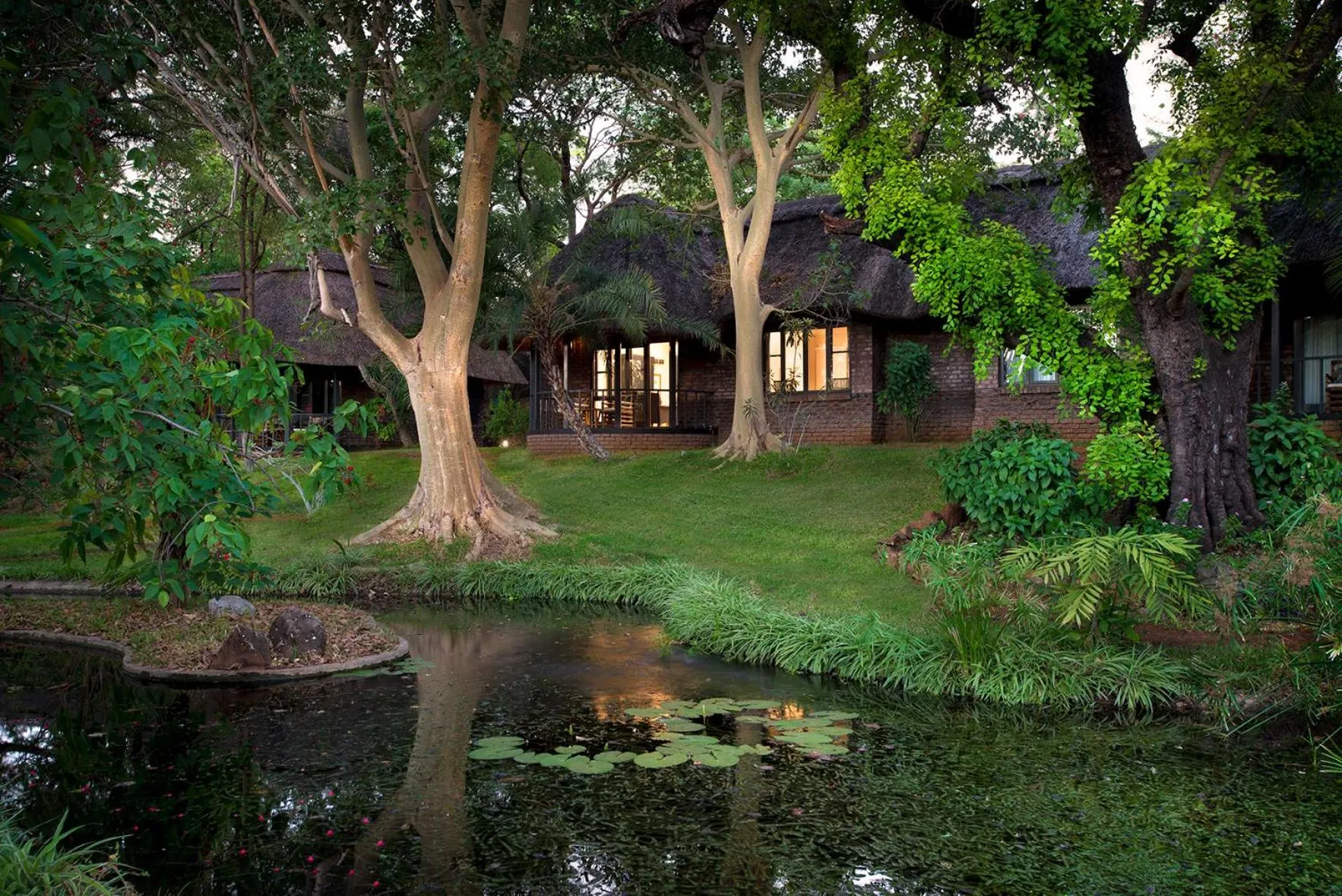 Property building in Anantara Stanley & Livingstone Victoria Falls Hotel