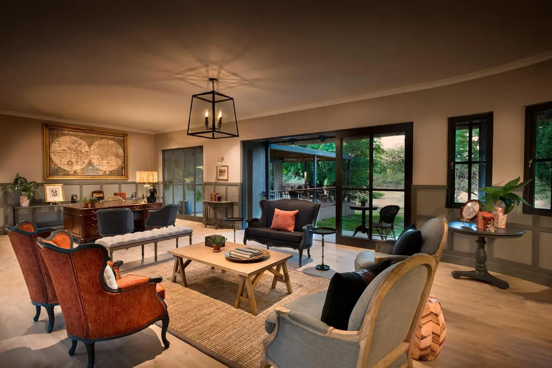 Lobby or reception in Anantara Stanley & Livingstone Victoria Falls Hotel Lobby or reception in Anantara Stanley & Livingstone Victoria Falls Hotel