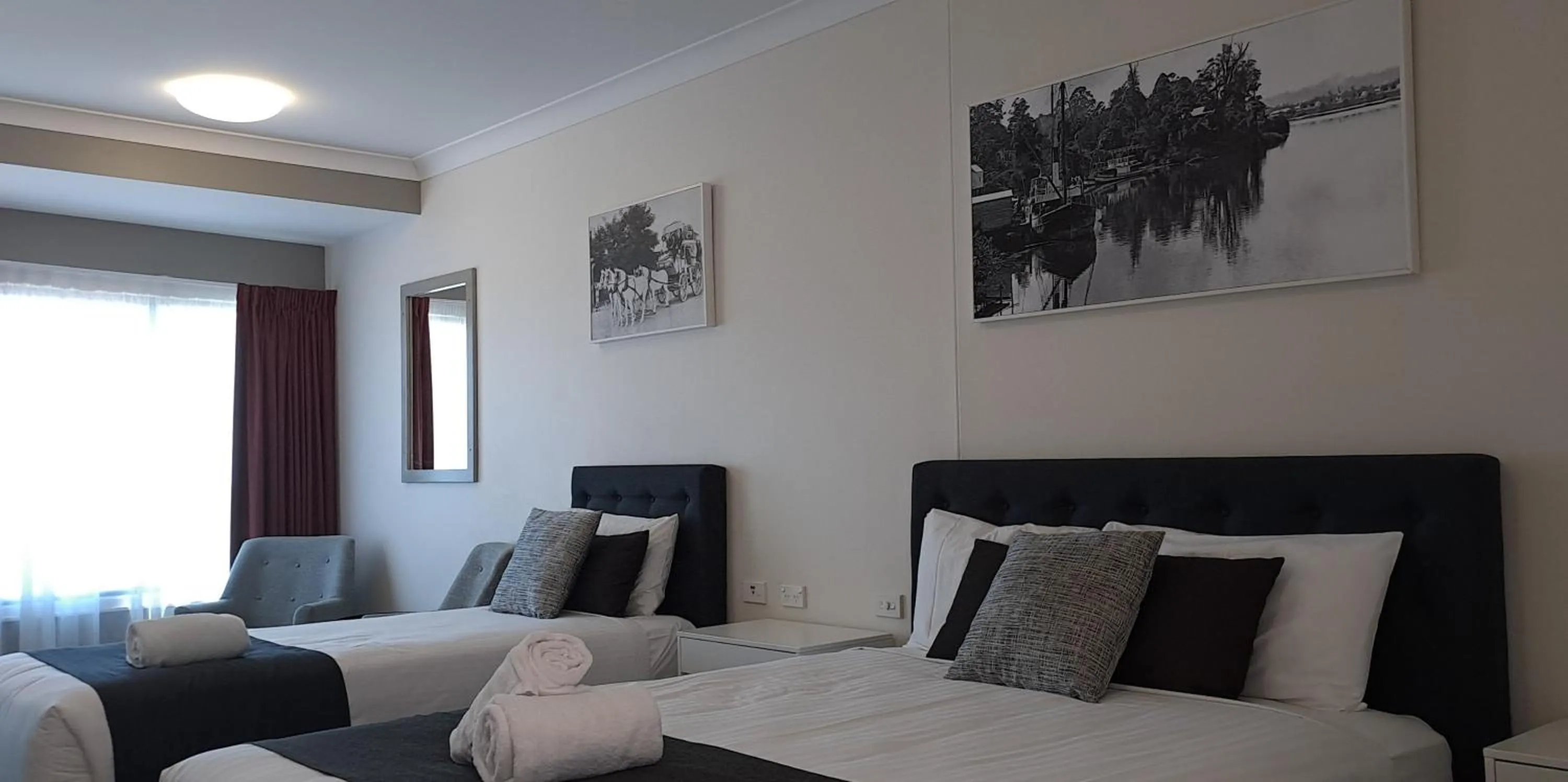 Bedroom, Bed in Eastgate on the Range Motel