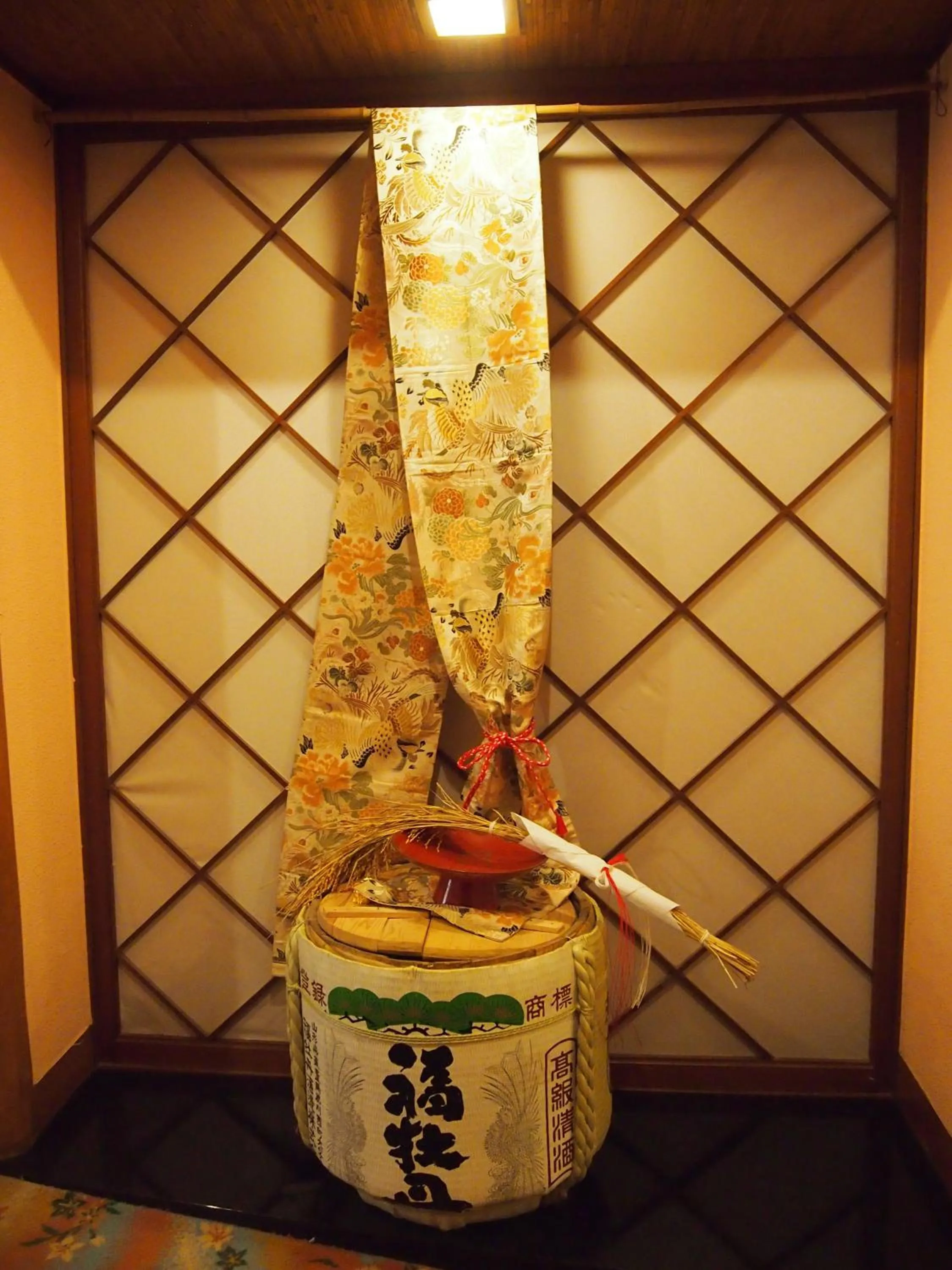 Decorative detail in Hotel Ohsho