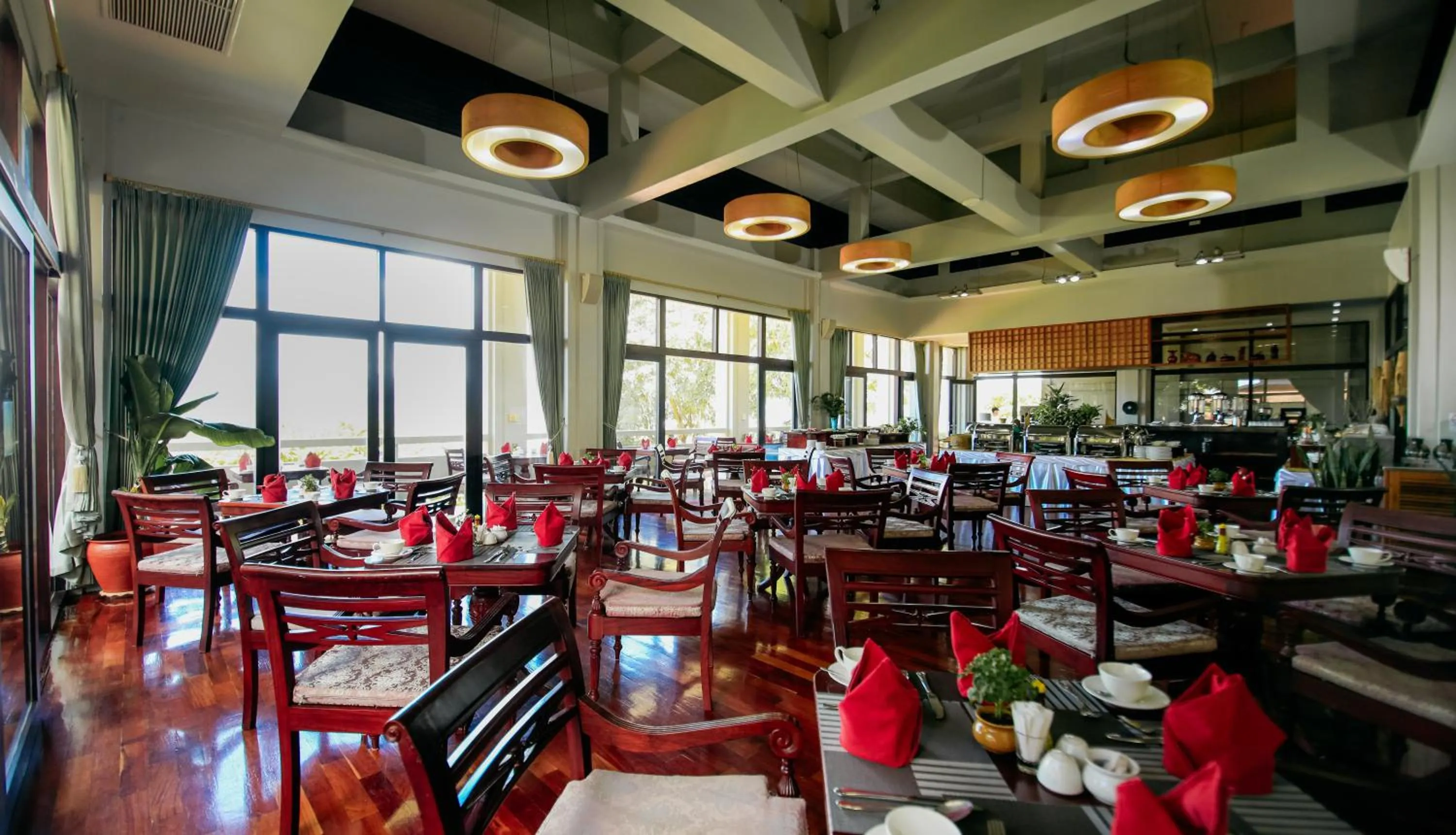 Breakfast in Luangprabang View Hotel