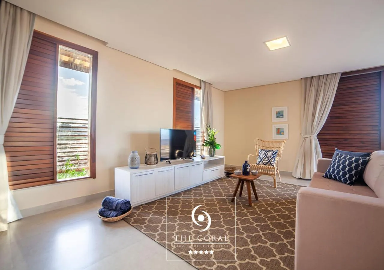 Living room, Bed in The Coral Beach Resort by Atlantica