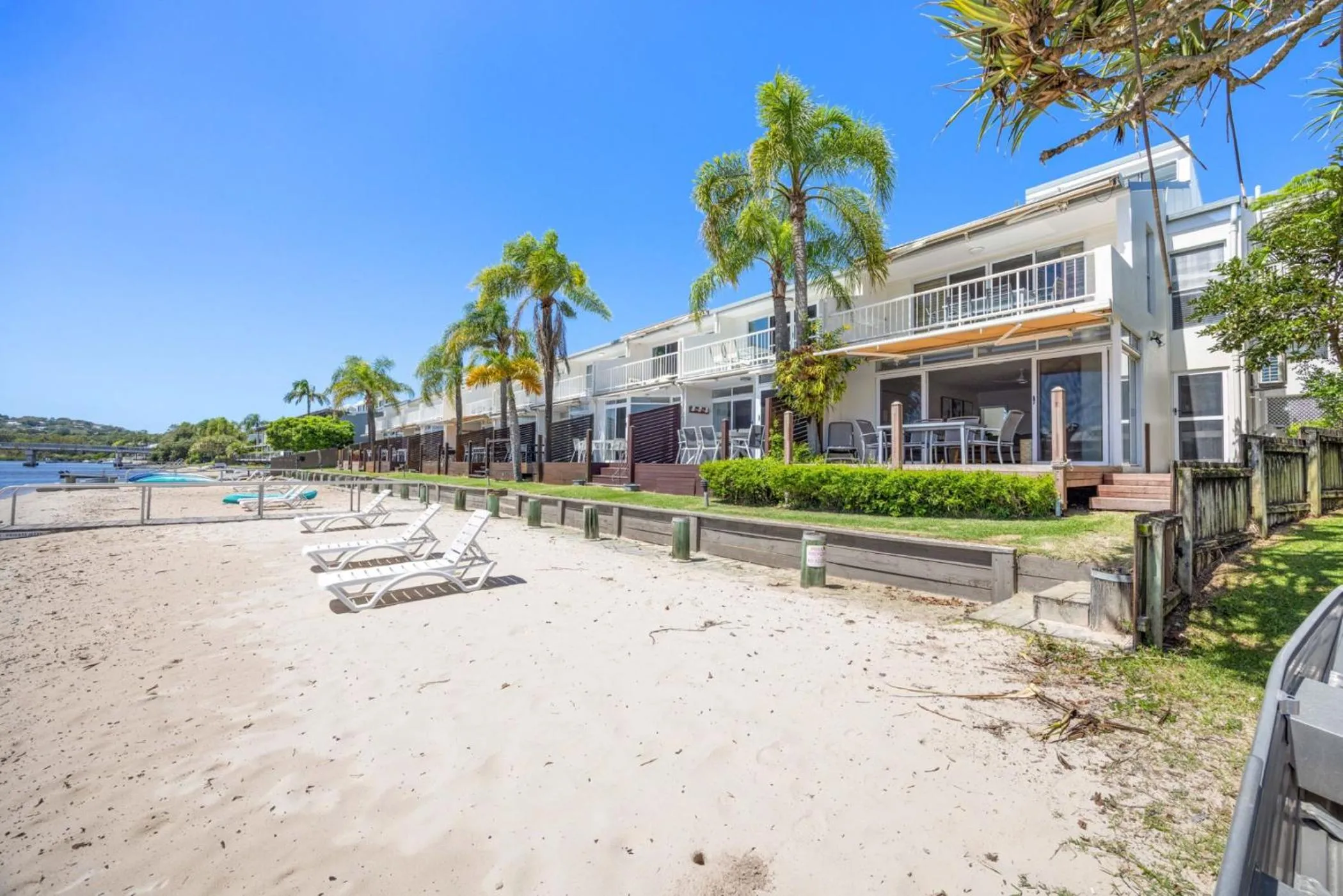 Beach in Skippers Cove Waterfront Resort