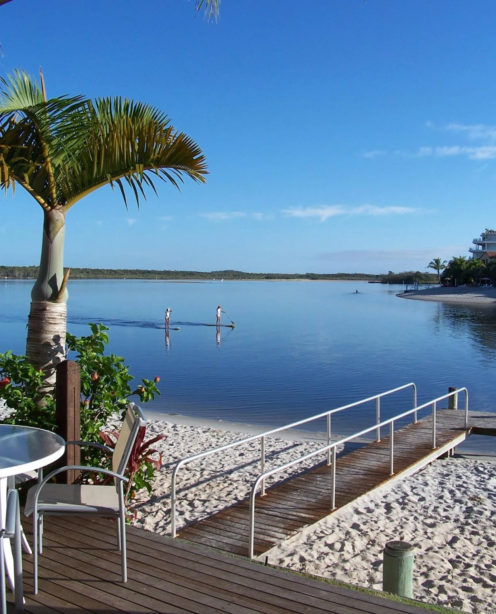 Beach in Skippers Cove Waterfront Resort