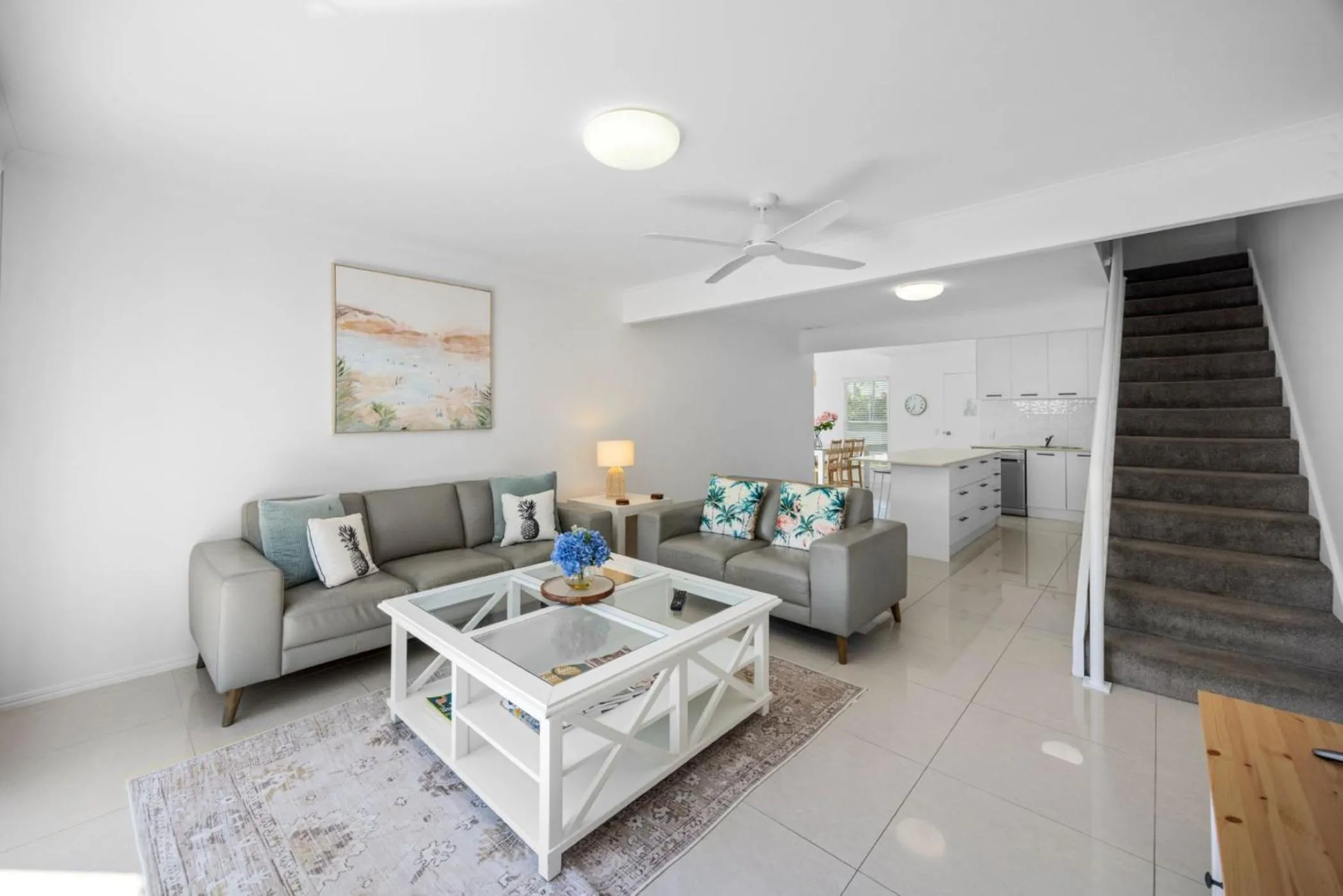 Living room in Skippers Cove Waterfront Resort