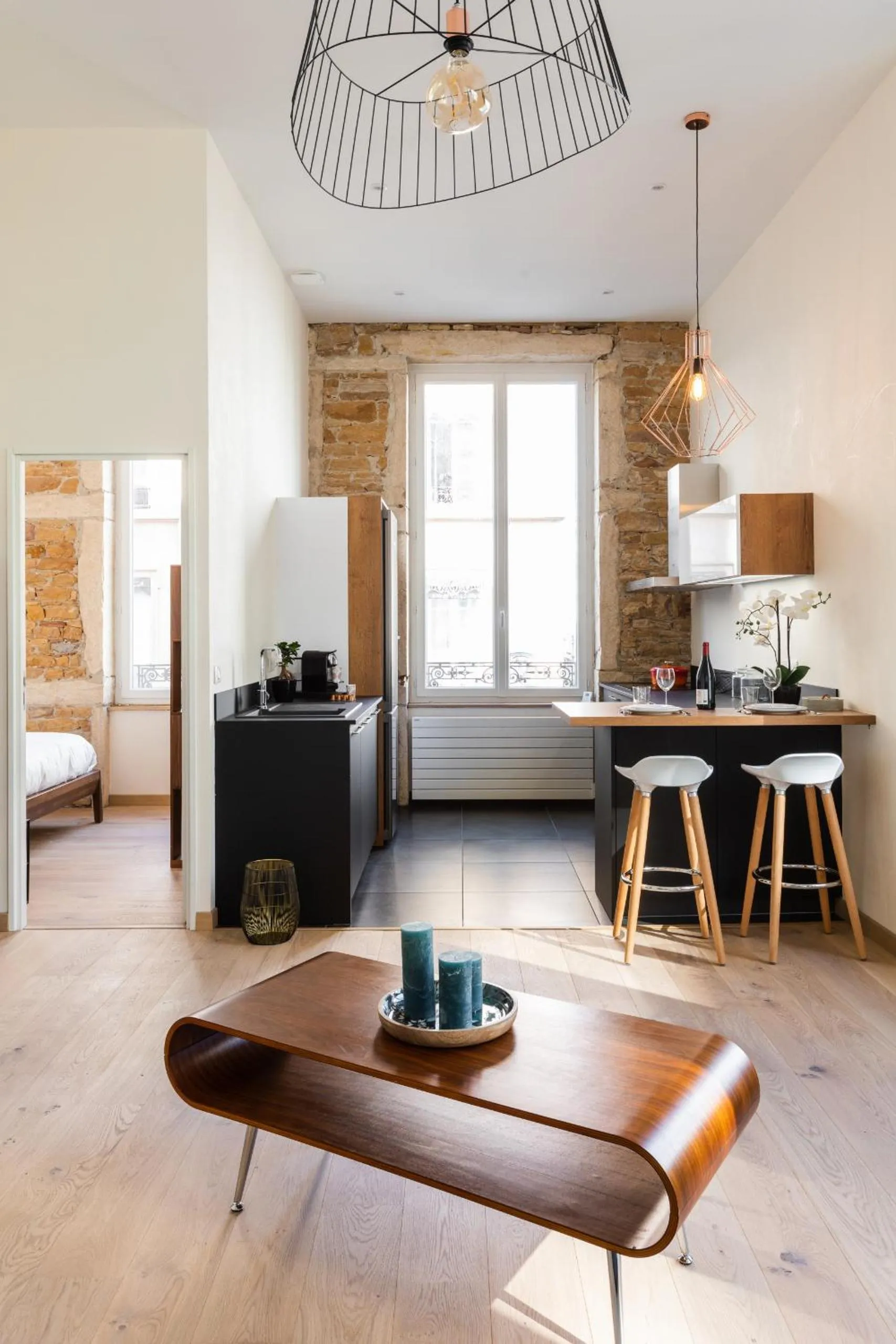 Kitchen or kitchenette in DIFY Lumière - Masséna