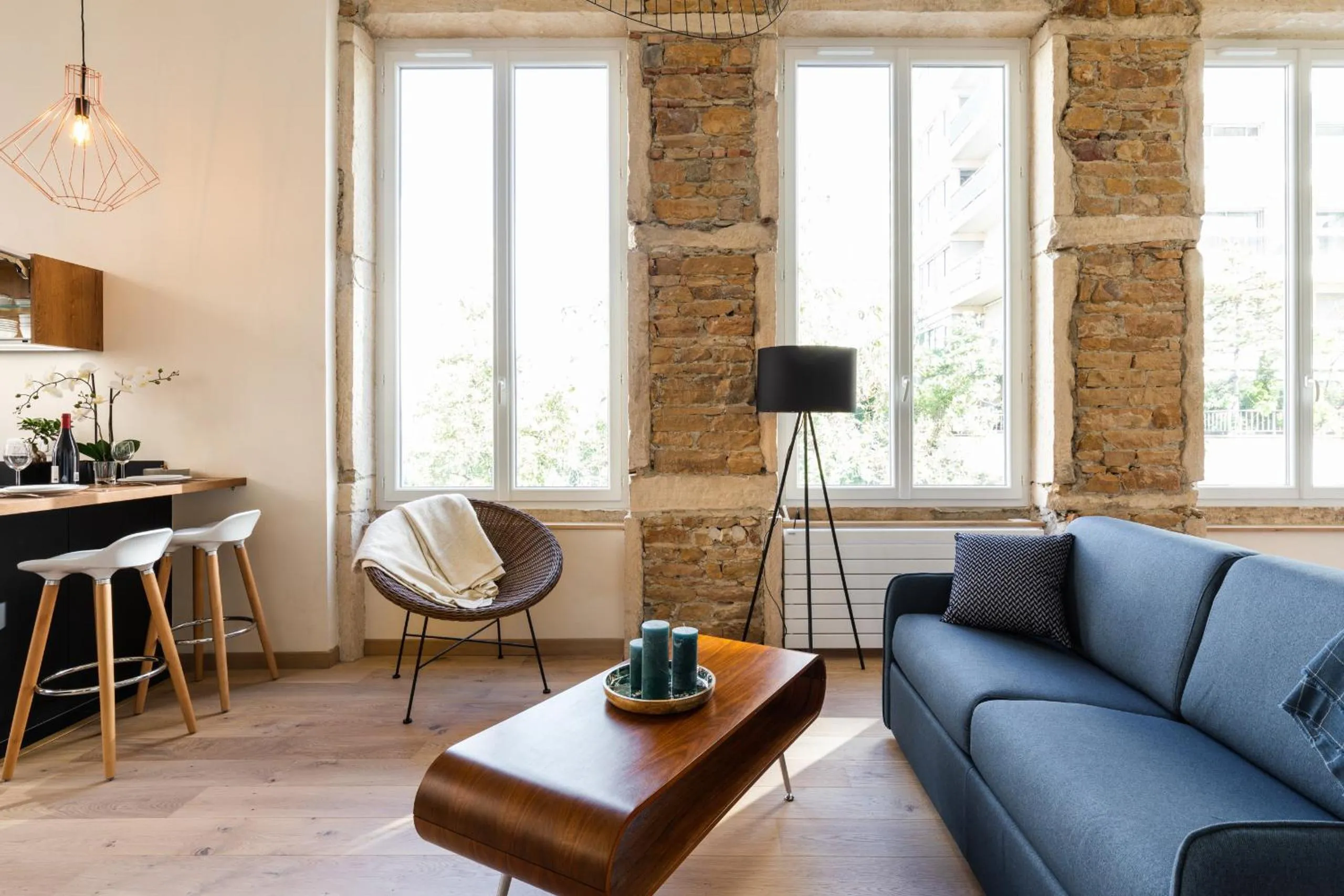 Communal lounge/ TV room in DIFY Lumière - Masséna