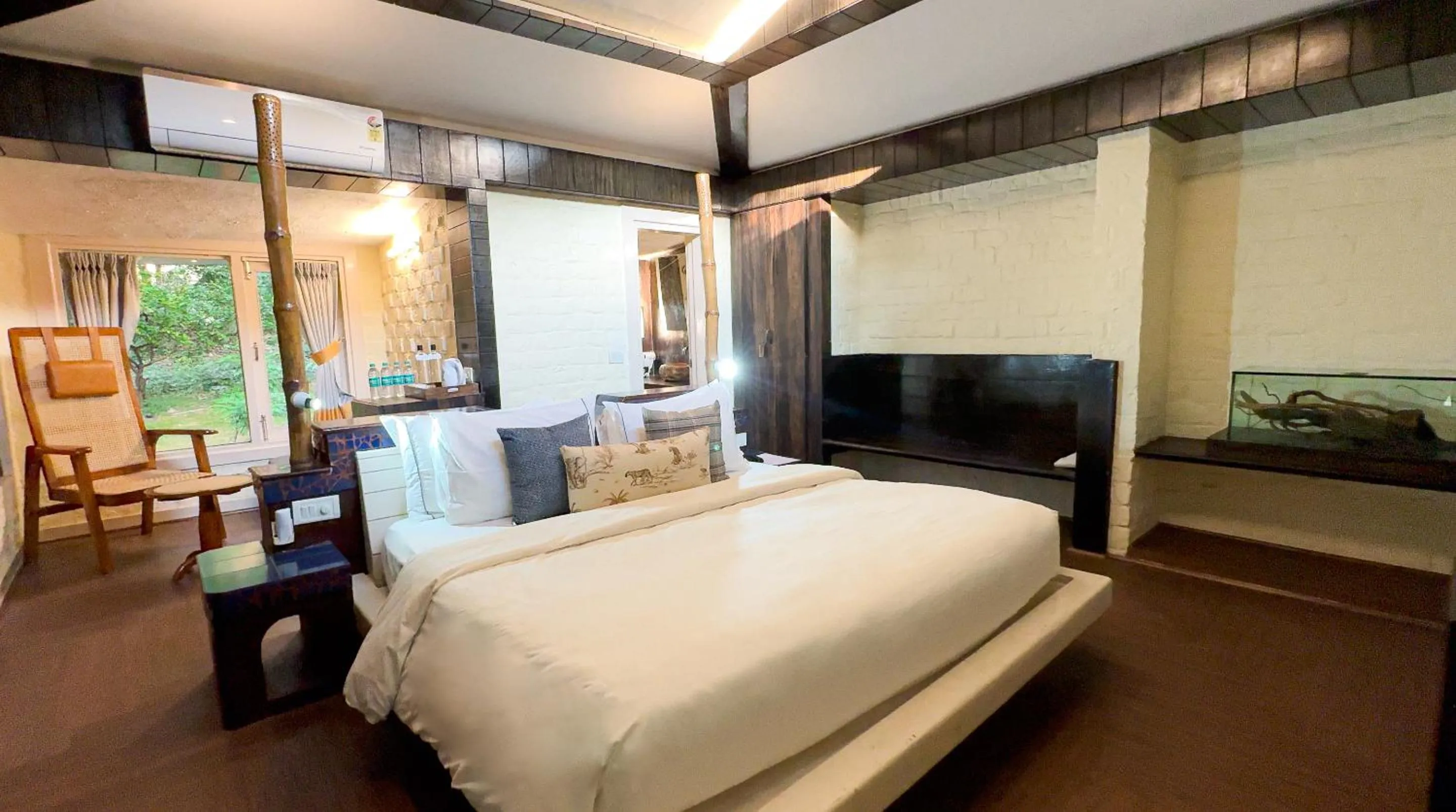 Bed in The Solluna Resort