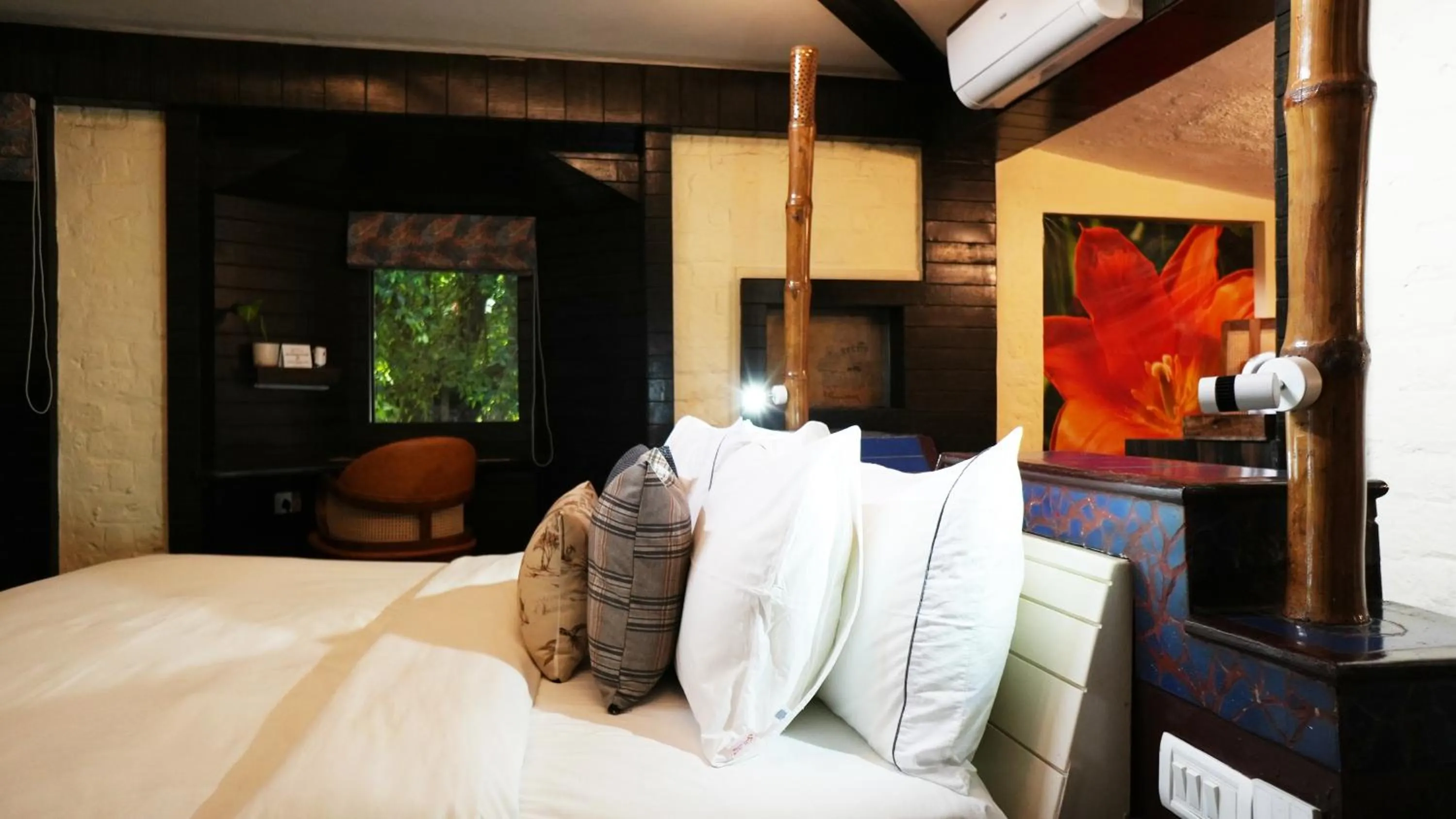 Bed in The Solluna Resort