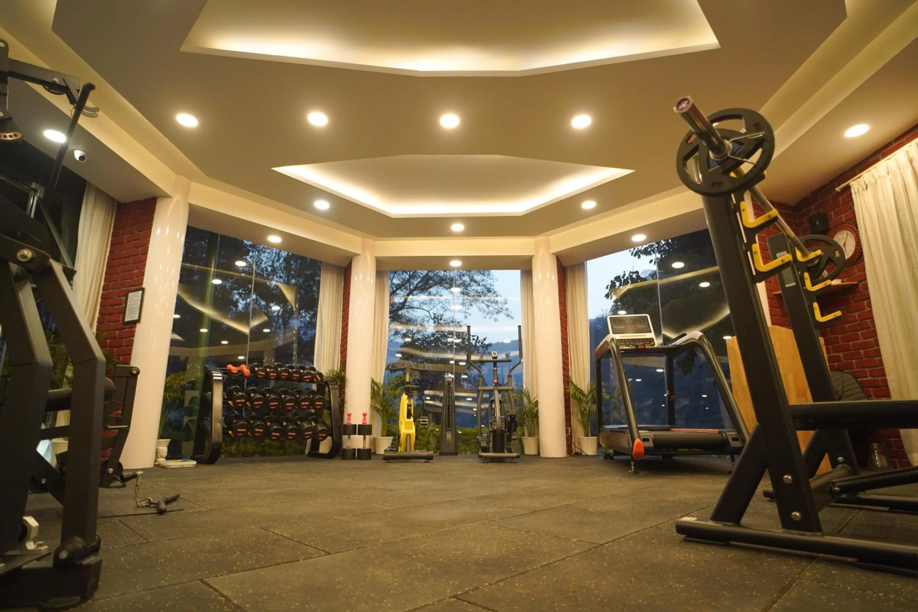 Fitness centre/facilities in The Solluna Resort