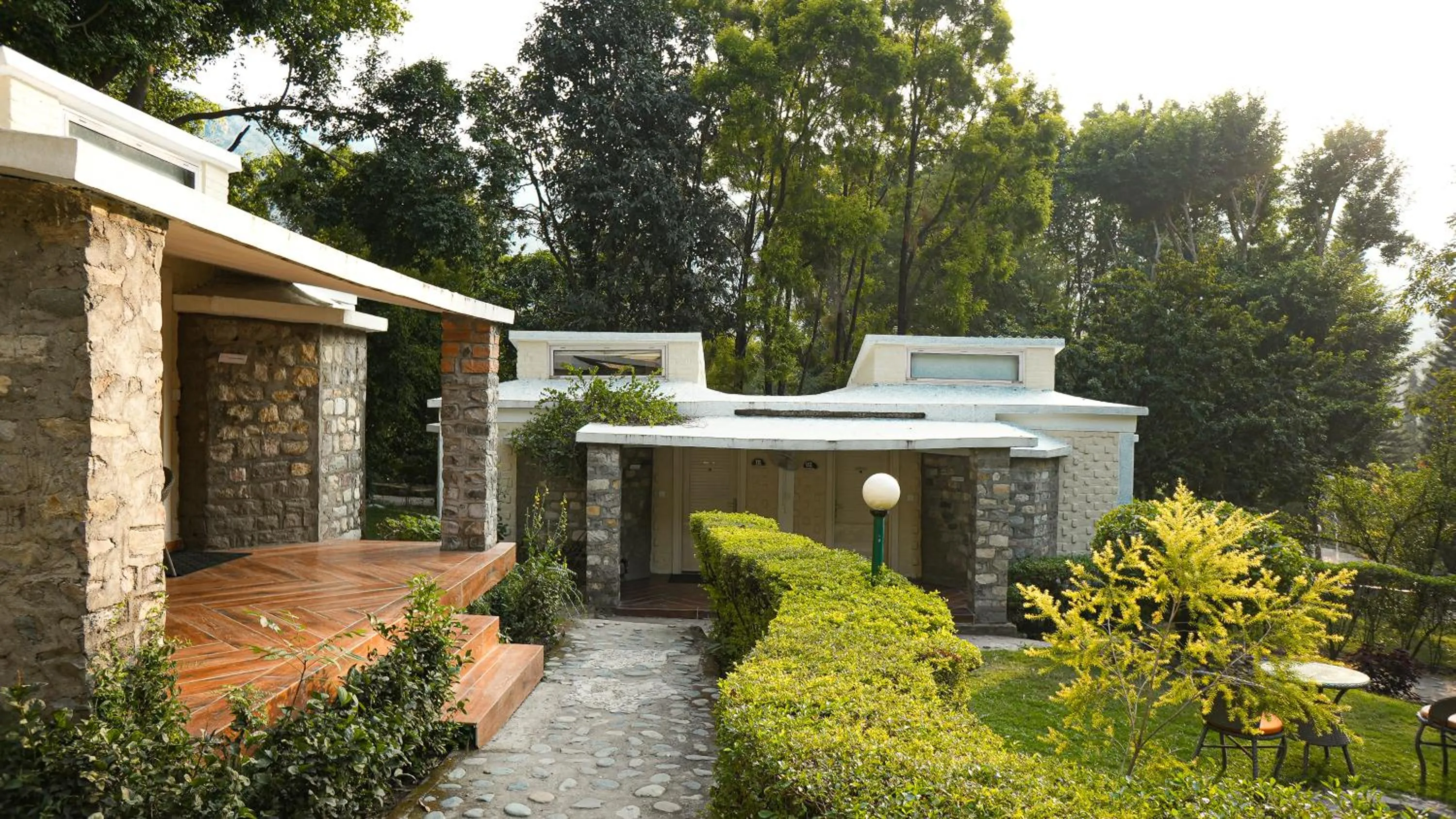 Garden view in The Solluna Resort