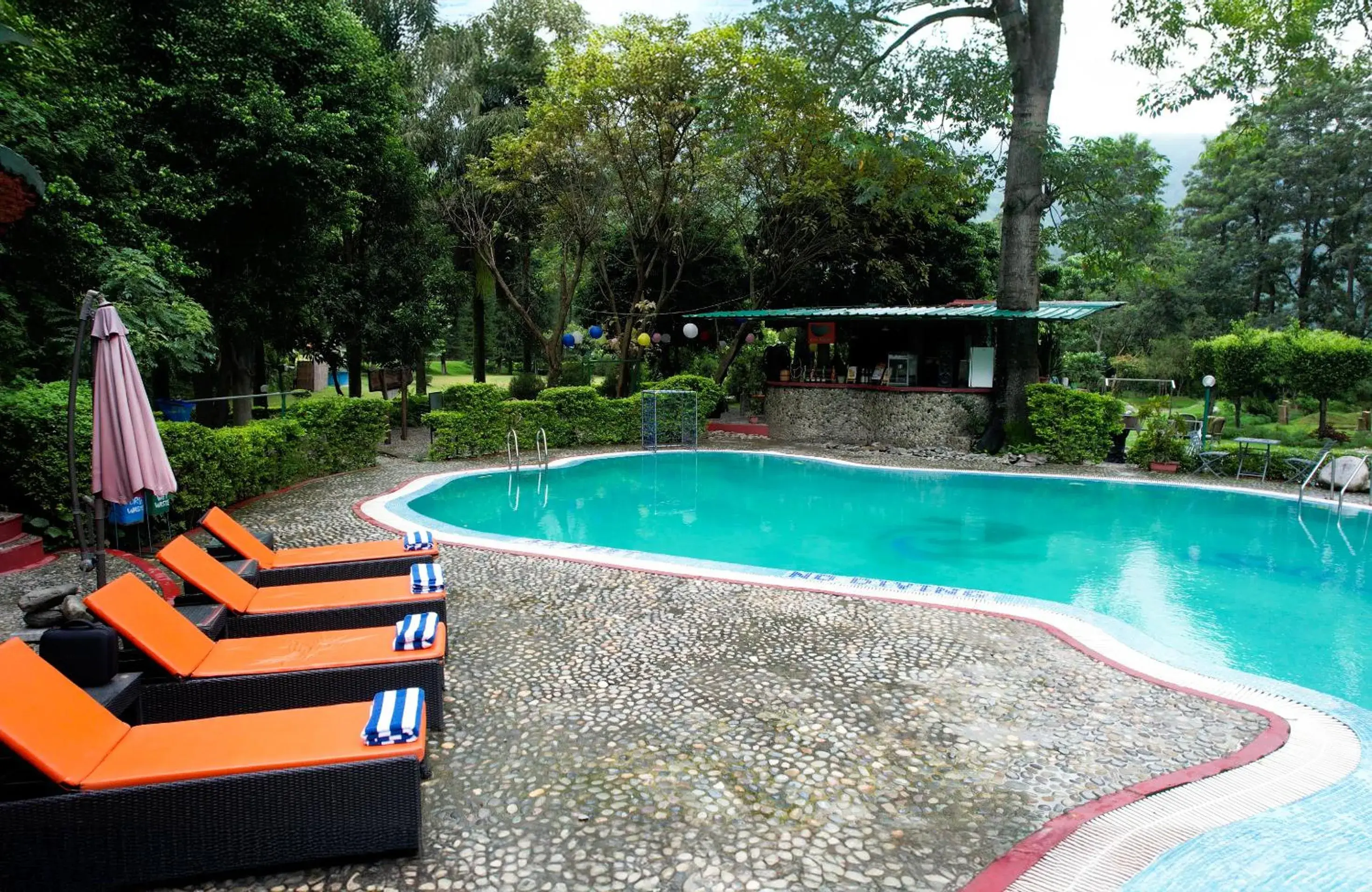 Swimming pool in The Solluna Resort Swimming pool in The Solluna Resort